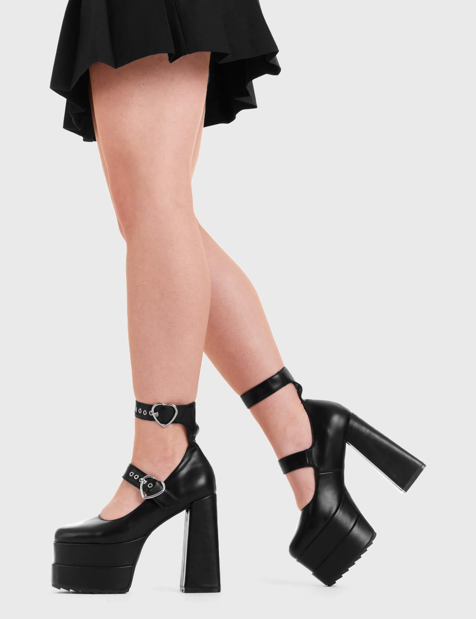 Two Timing Platform Heels Product Image