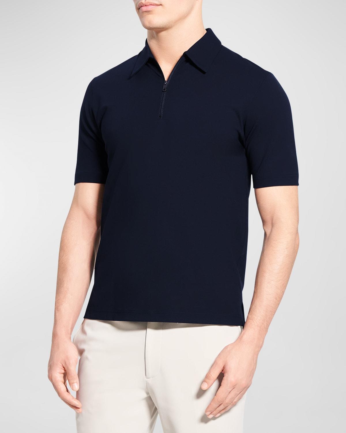 Mens Cotton Textured Camp Shirt Product Image