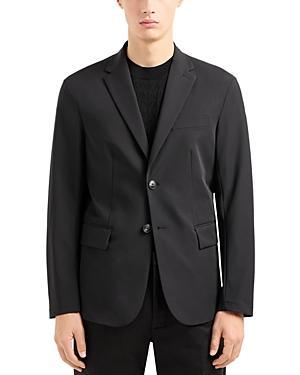 Mens Notch-Lapel Single-Breasted Sport Coat Product Image