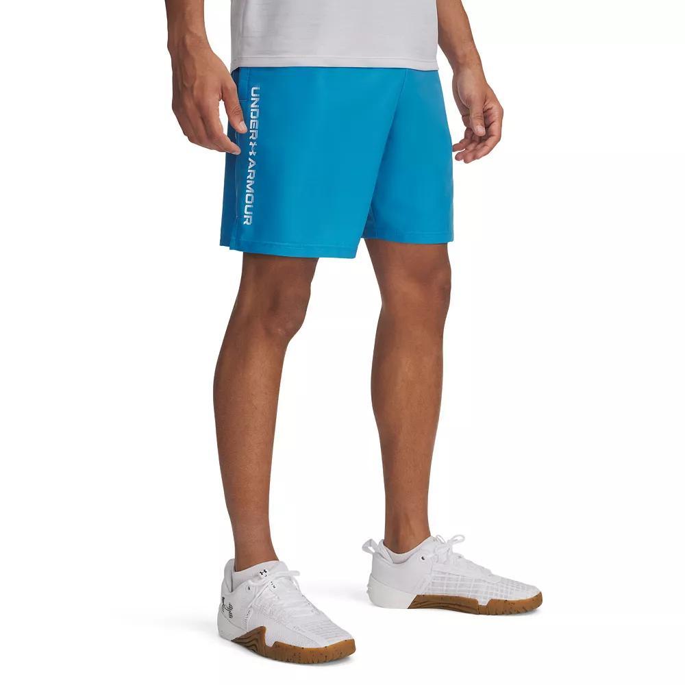 Men's Under Armour 8.25-in. Woven Wordmark Shorts, Size: Medium, Noble Product Image
