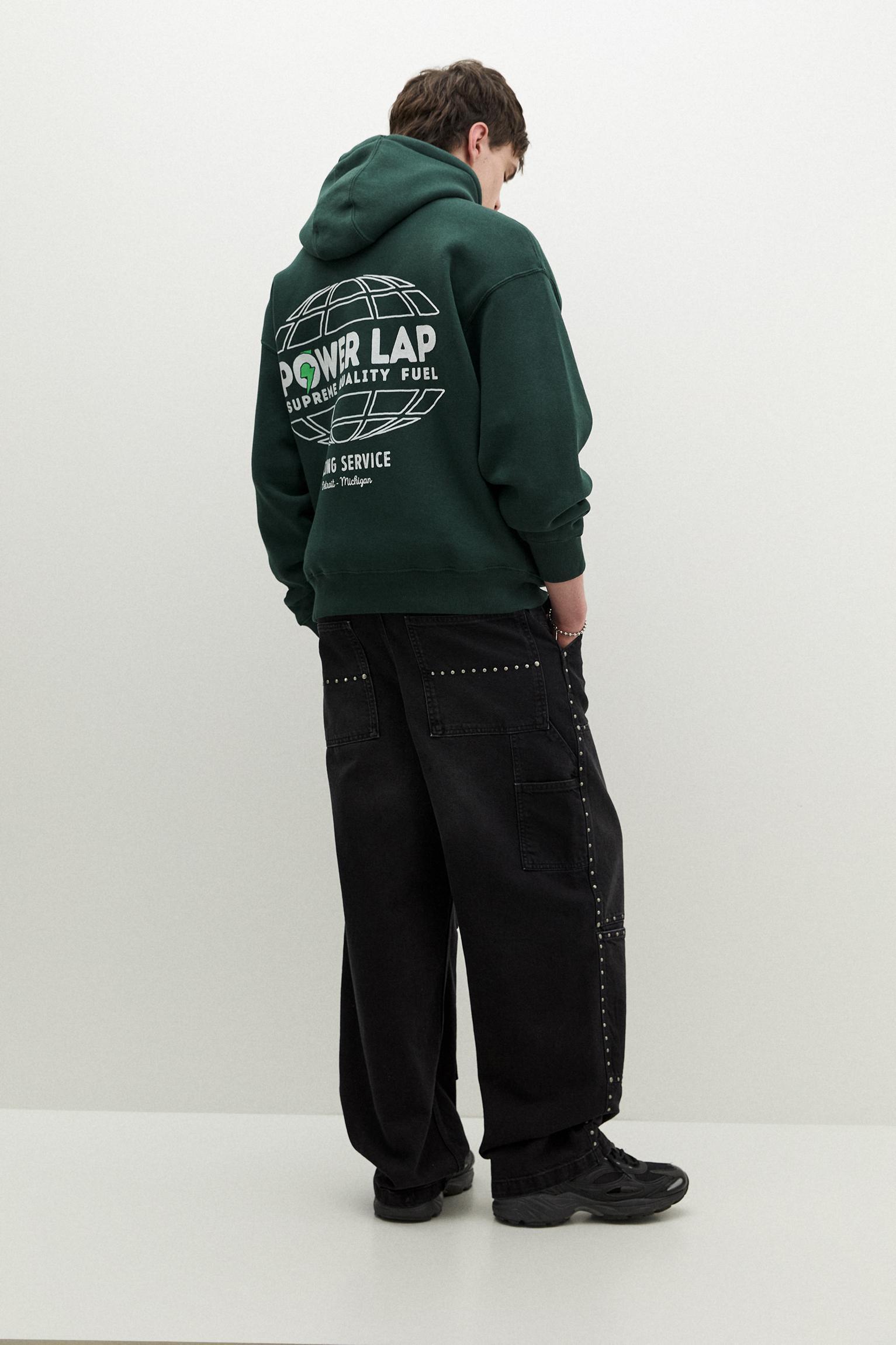 Graphic print hoodie Product Image