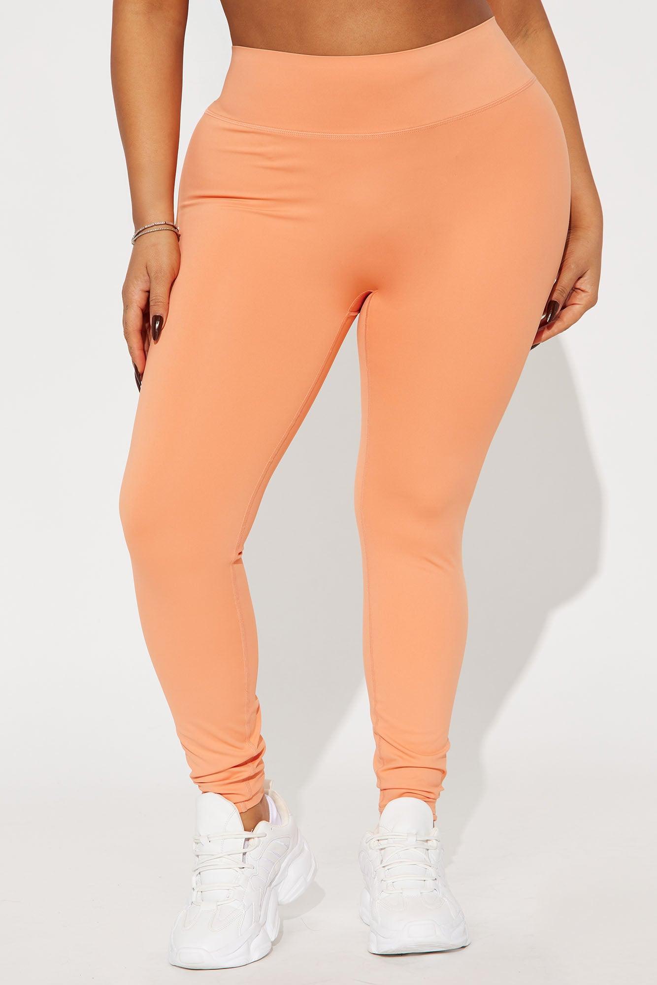 Work Harder Active Legging - Orange Product Image