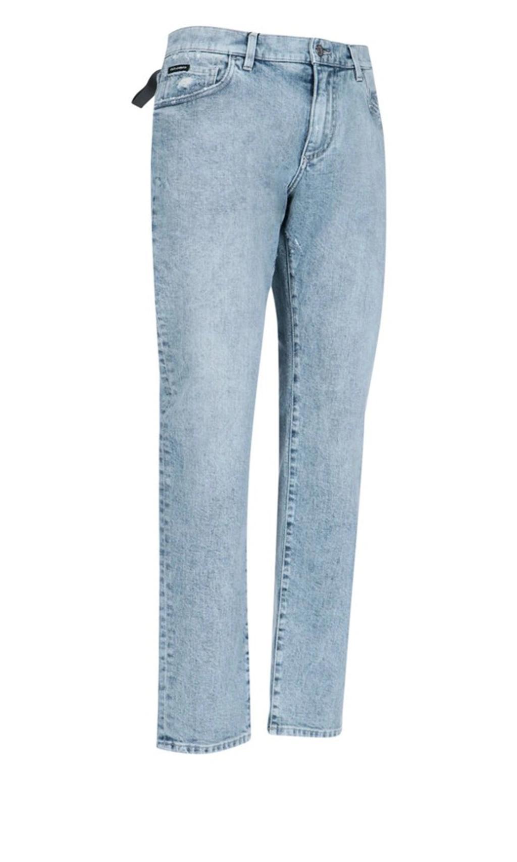 Low Rise Jeans In Blue Product Image