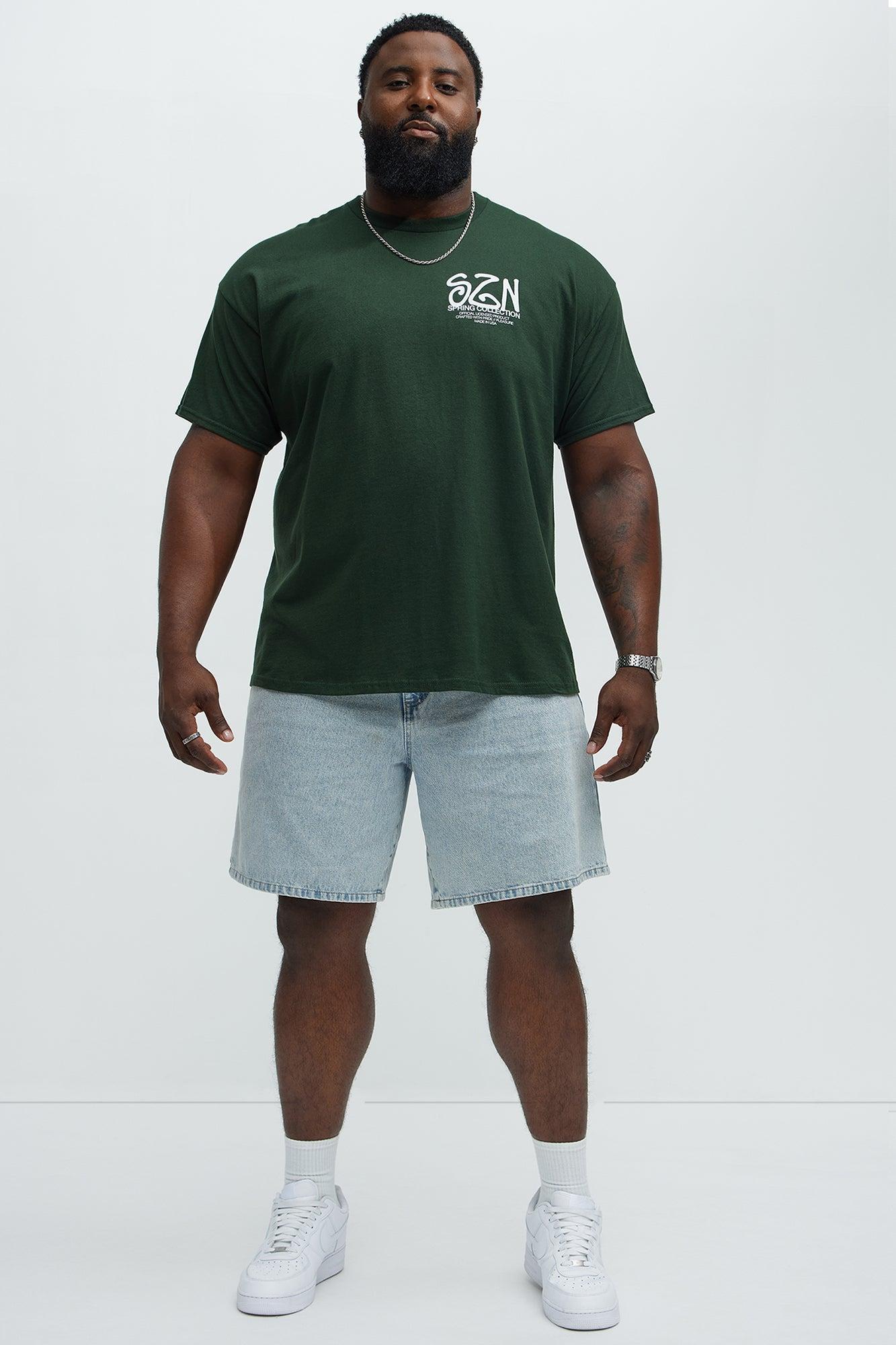 SZN Spring Short Sleeve Tee - Green Product Image
