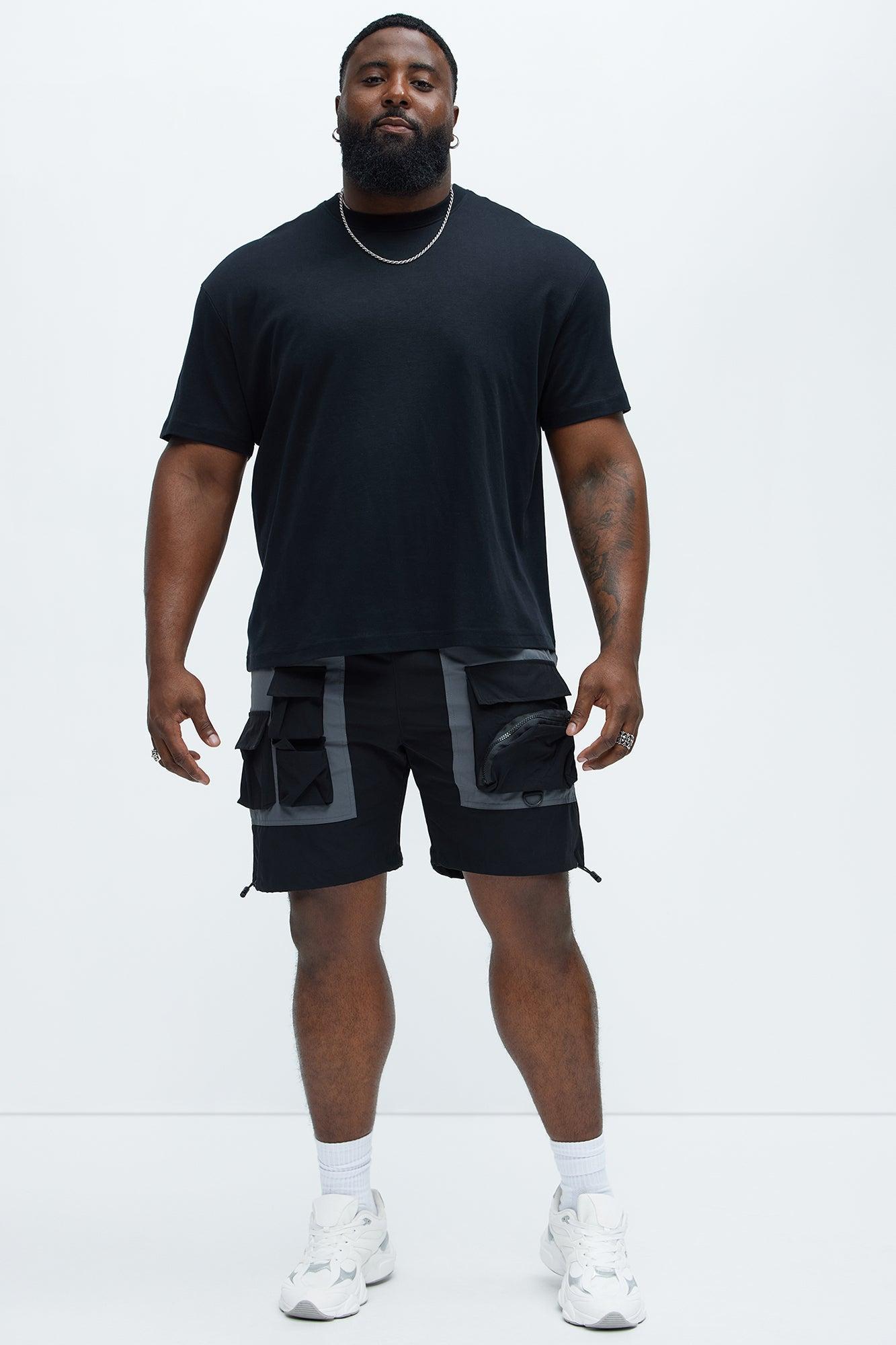 This Way Nylon Utility Short - Black Product Image