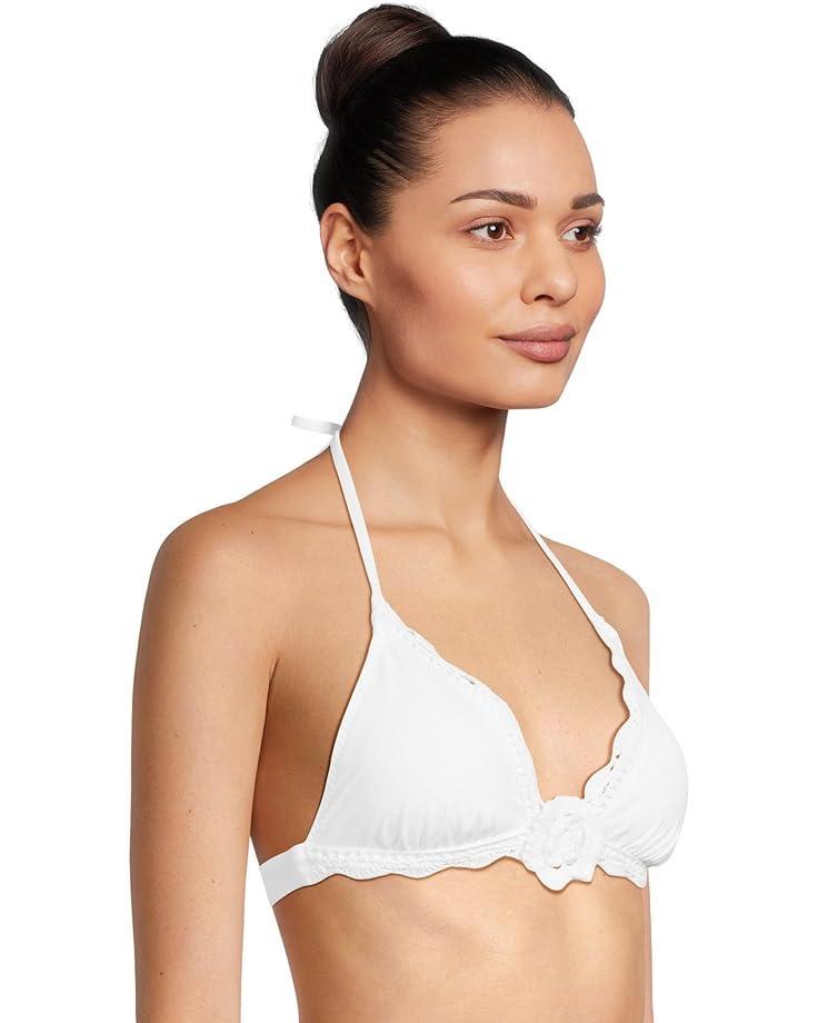 Color Play Crochet Cheryl Triangle Top Product Image