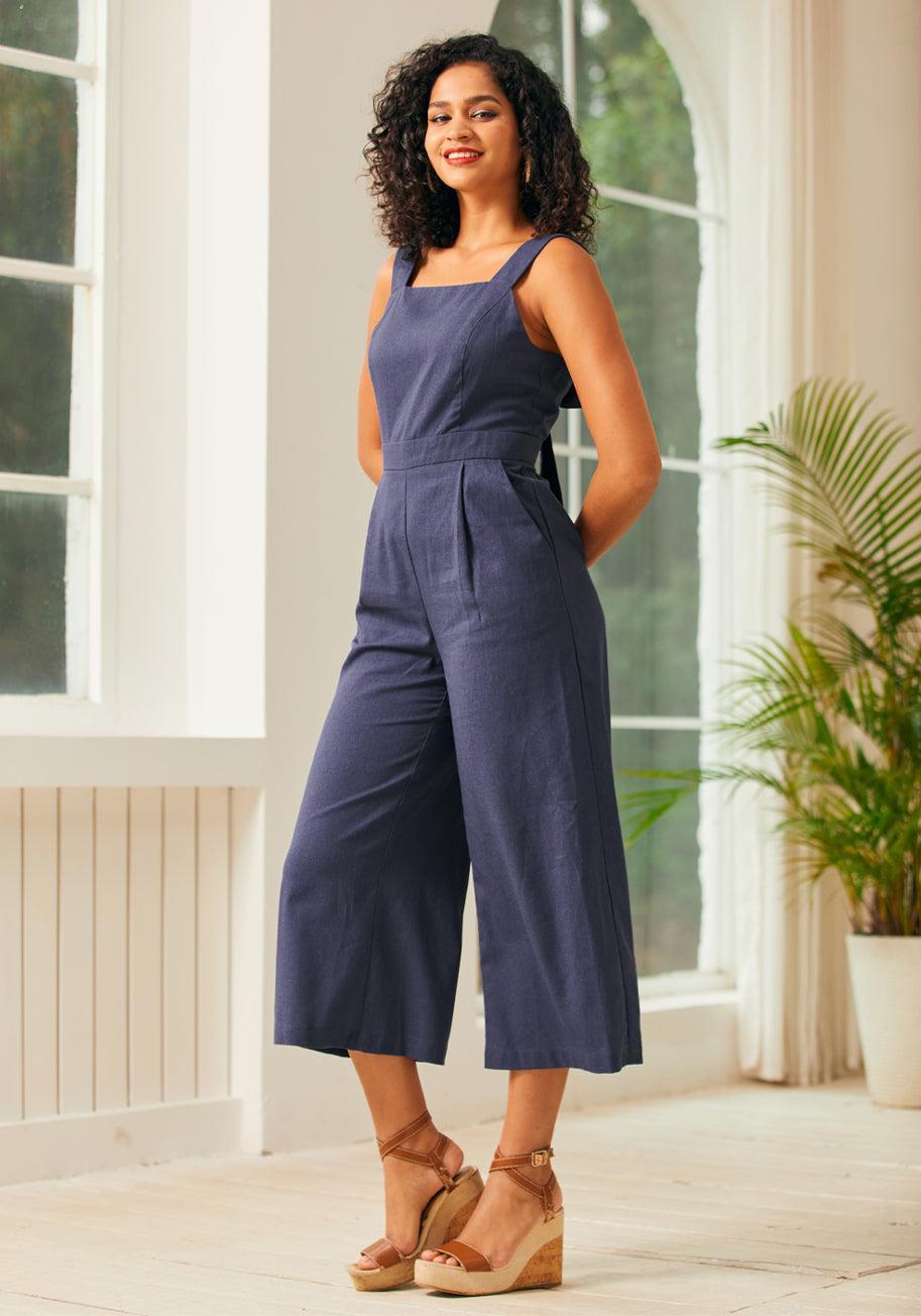 A Playful Bouquet Jumpsuit Product Image