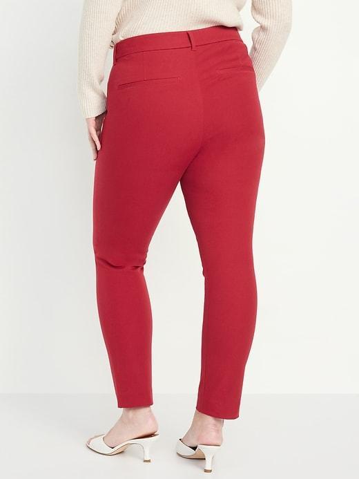 High-Waisted Pixie Skinny Ankle Pants Product Image