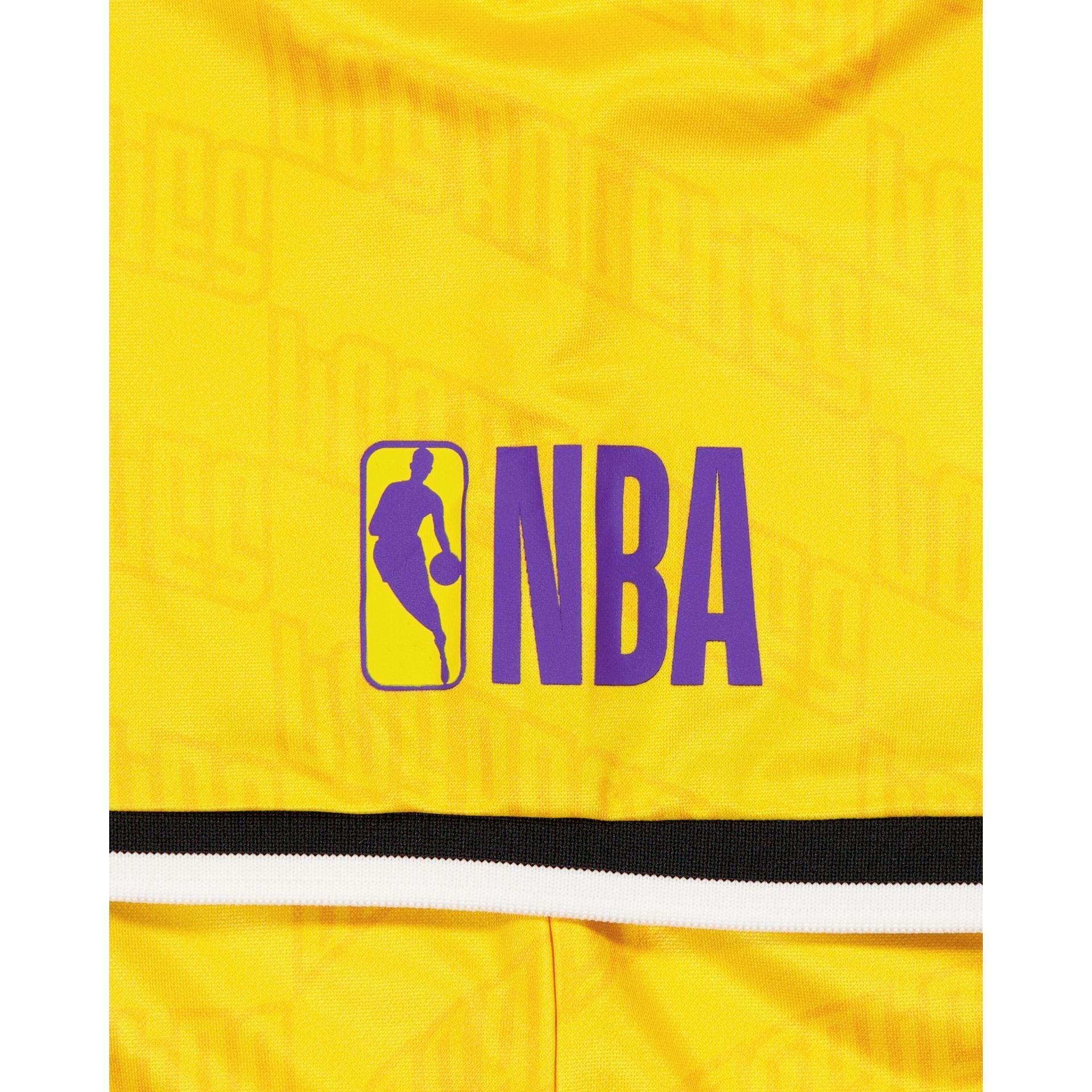 Los Angeles Lakers Yellow Oversized T-Shirt Male Product Image