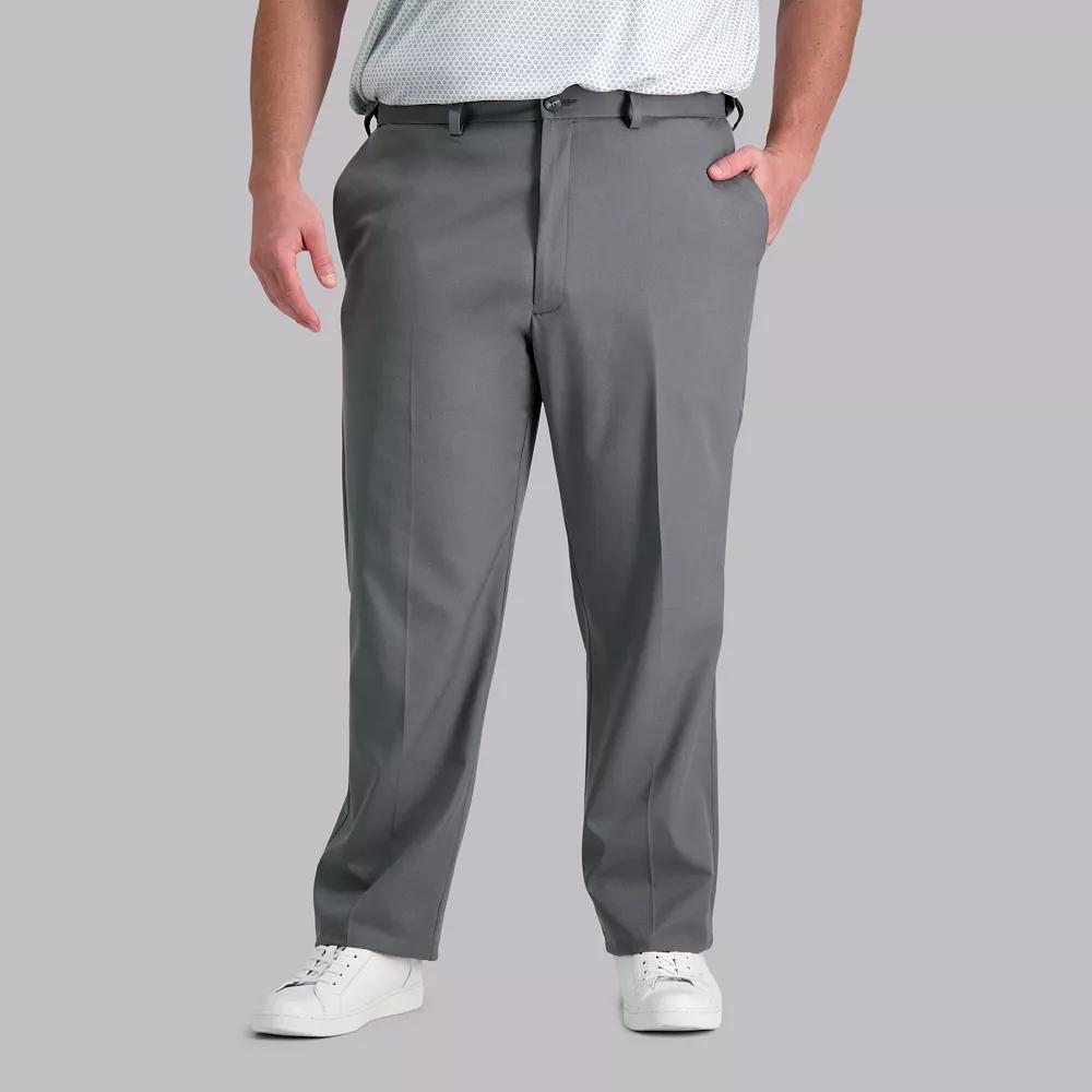 Big & Tall Haggar® Cool Right® Classic-Fit Flat-Front Performance Flex Pants, Men's,  Product Image