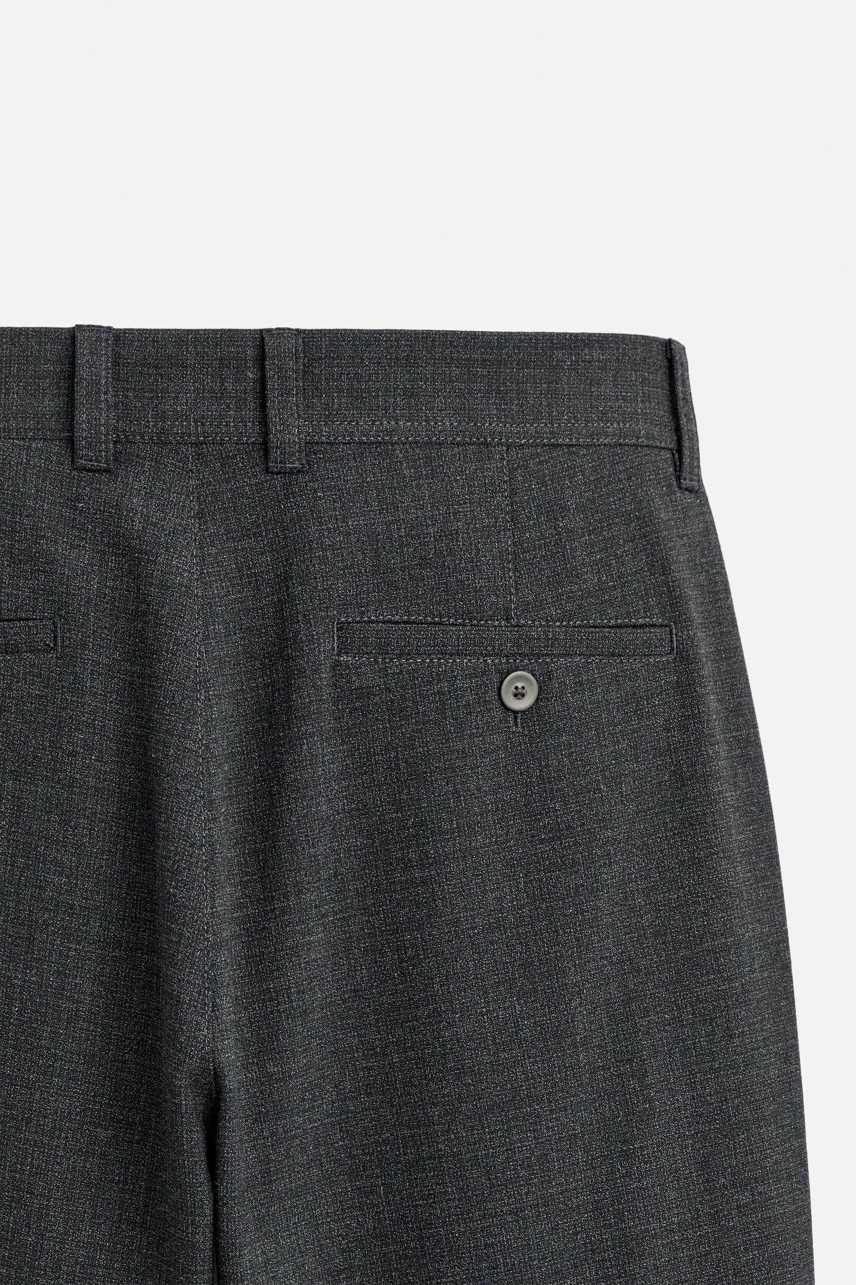 TEXTURED STRETCH PANTS Product Image