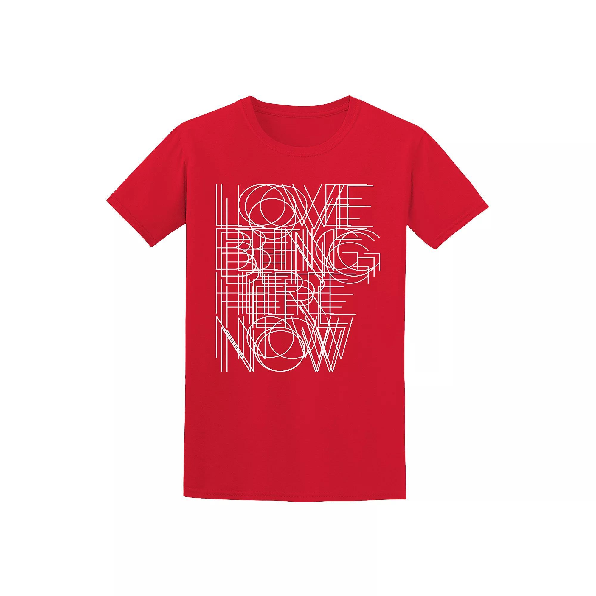 Men's COLAB89 by Threadless Bulo Four Simple Words Tee, Size: Medium, Royal Product Image