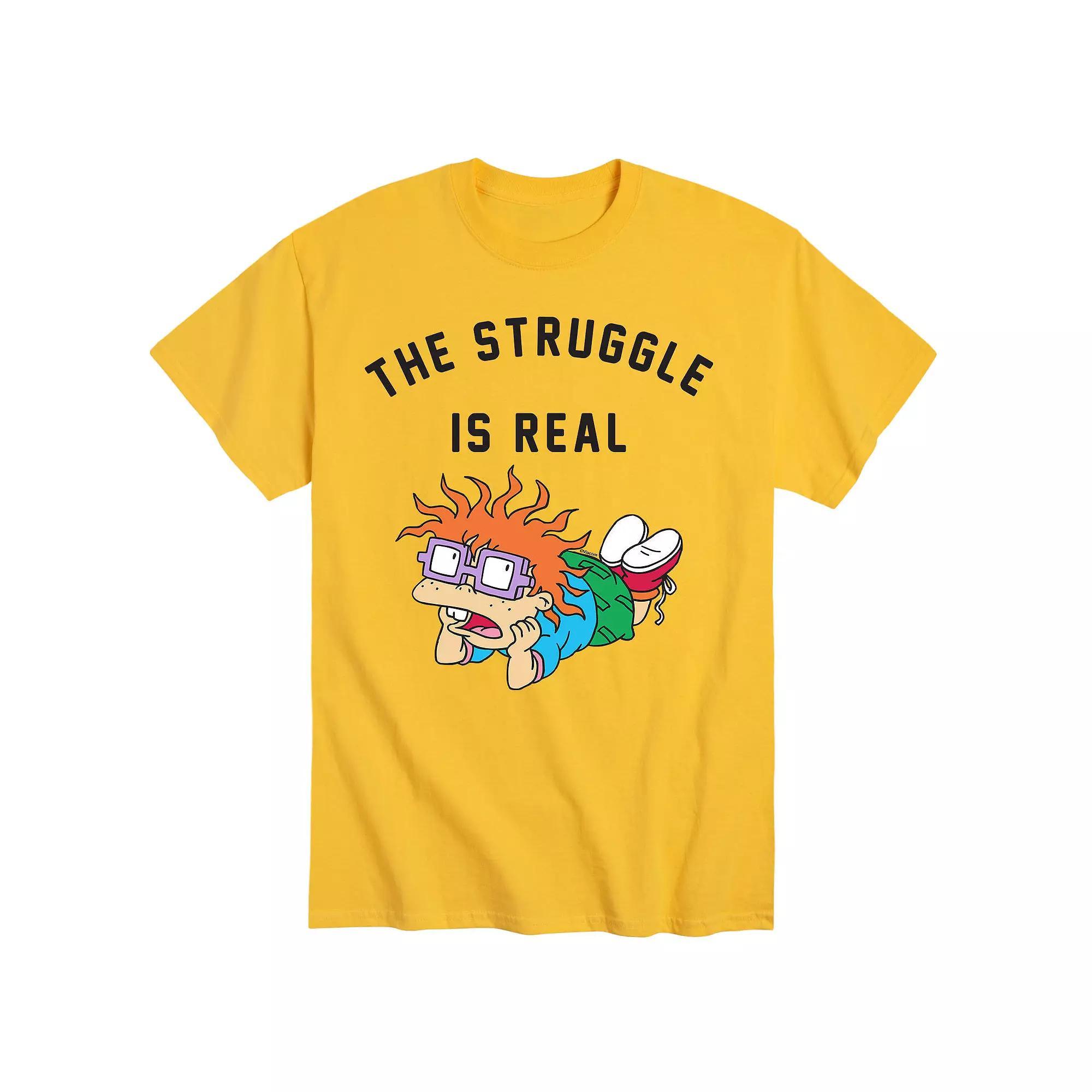 Men's Rugrats Struggle Is Real Tee,  Product Image