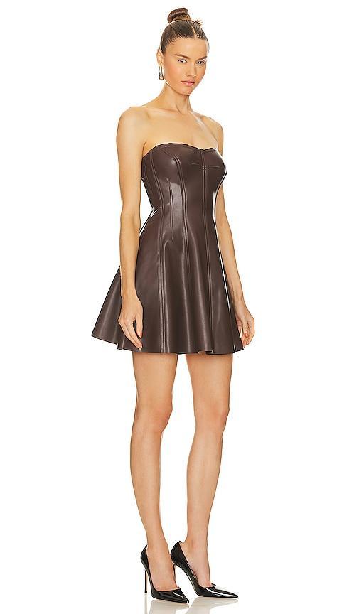 Strapless Grace Mini Dress Norma Kamali Product Image