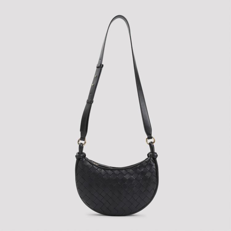 Black Calf Leather Gemelli Multipocket Bag Product Image