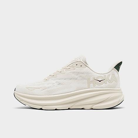 Hoka Mens HOKA Clifton 9 - Shoes Alabaster/Oat Milk Product Image