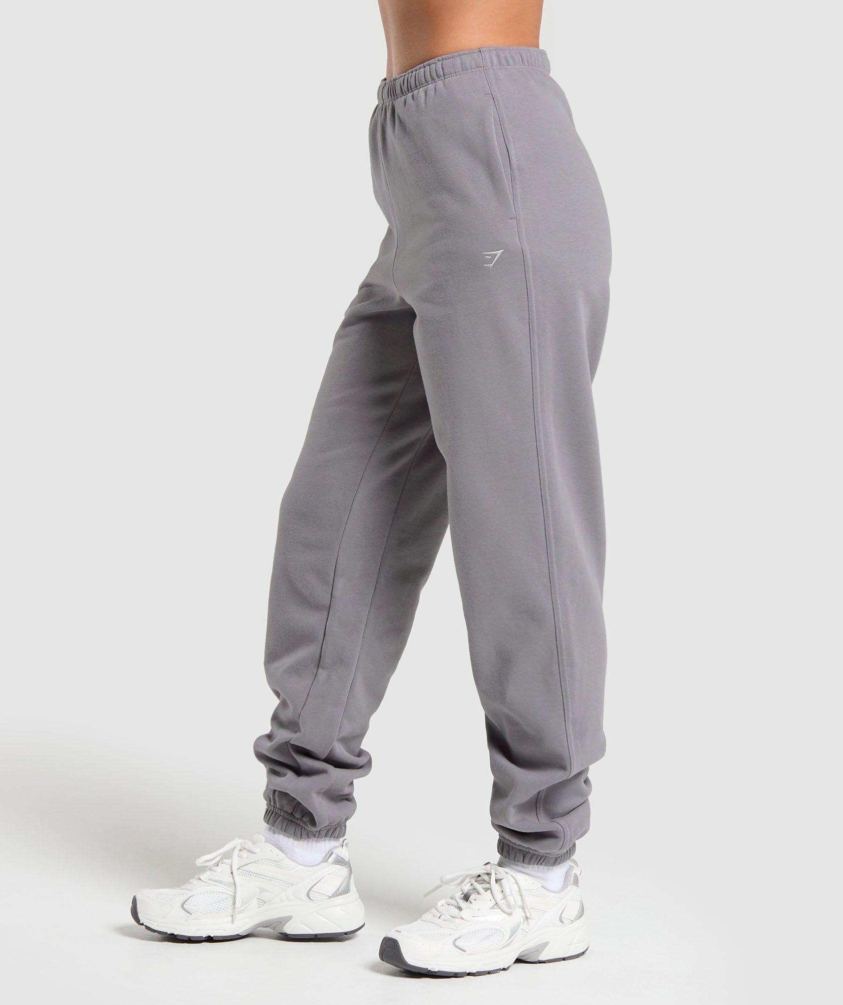 Gymshark Fleece Joggers - Medium Grey Female Product Image