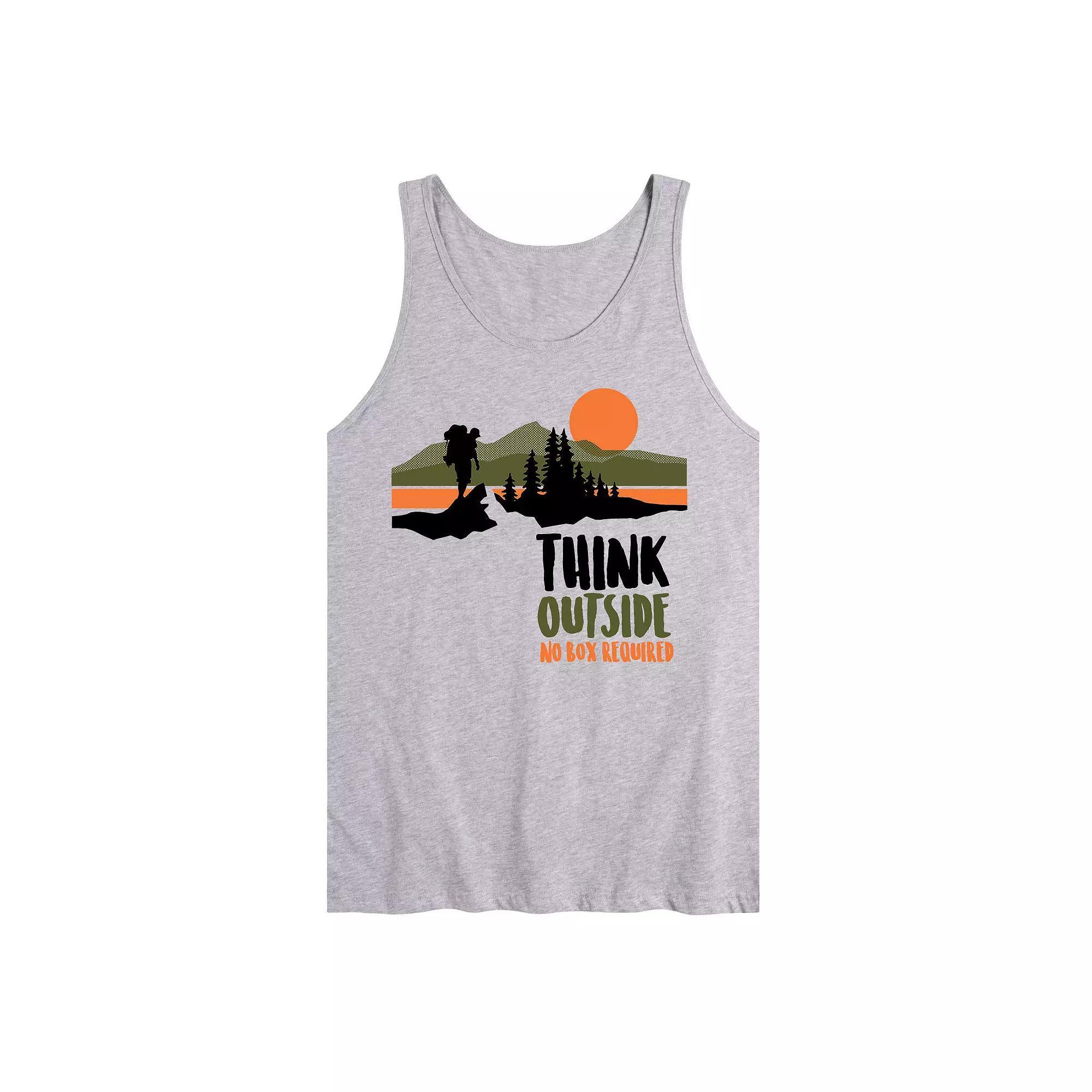 Men's Think Outside Tank Top,  Product Image