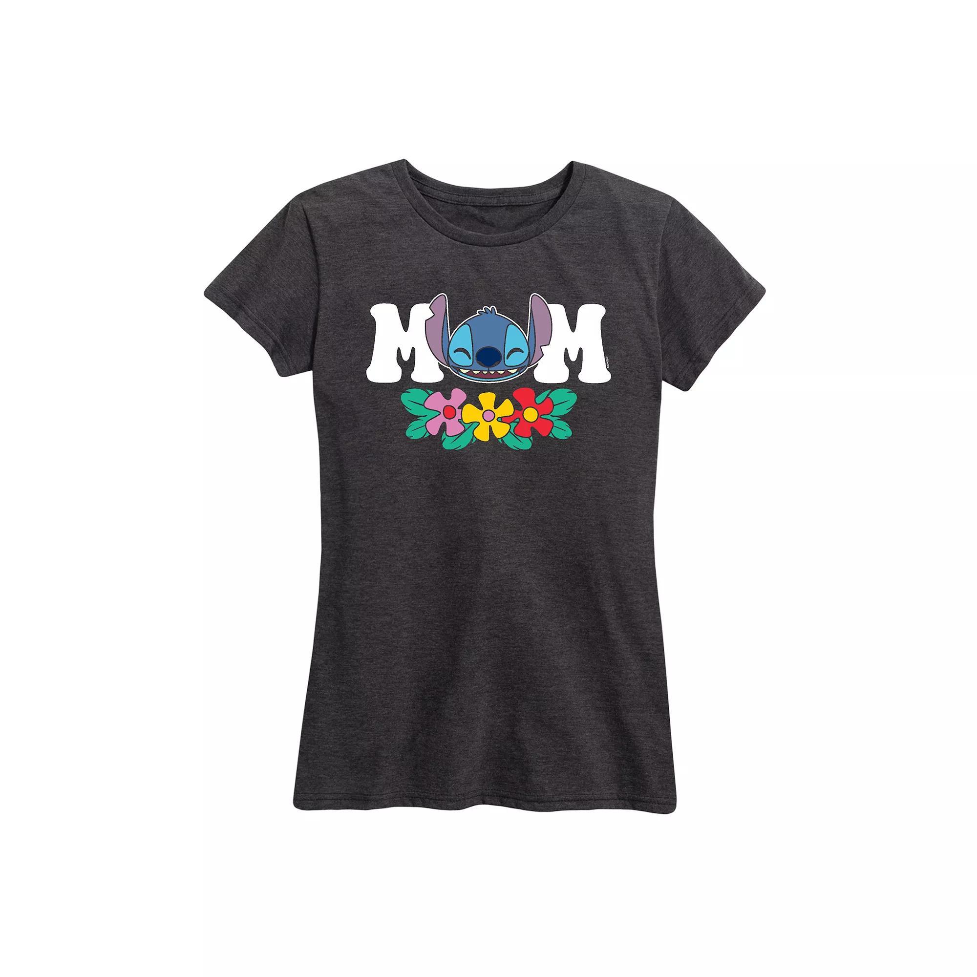 Disney's Lilo & Stitch Women's Mom Graphic Tee,  Product Image