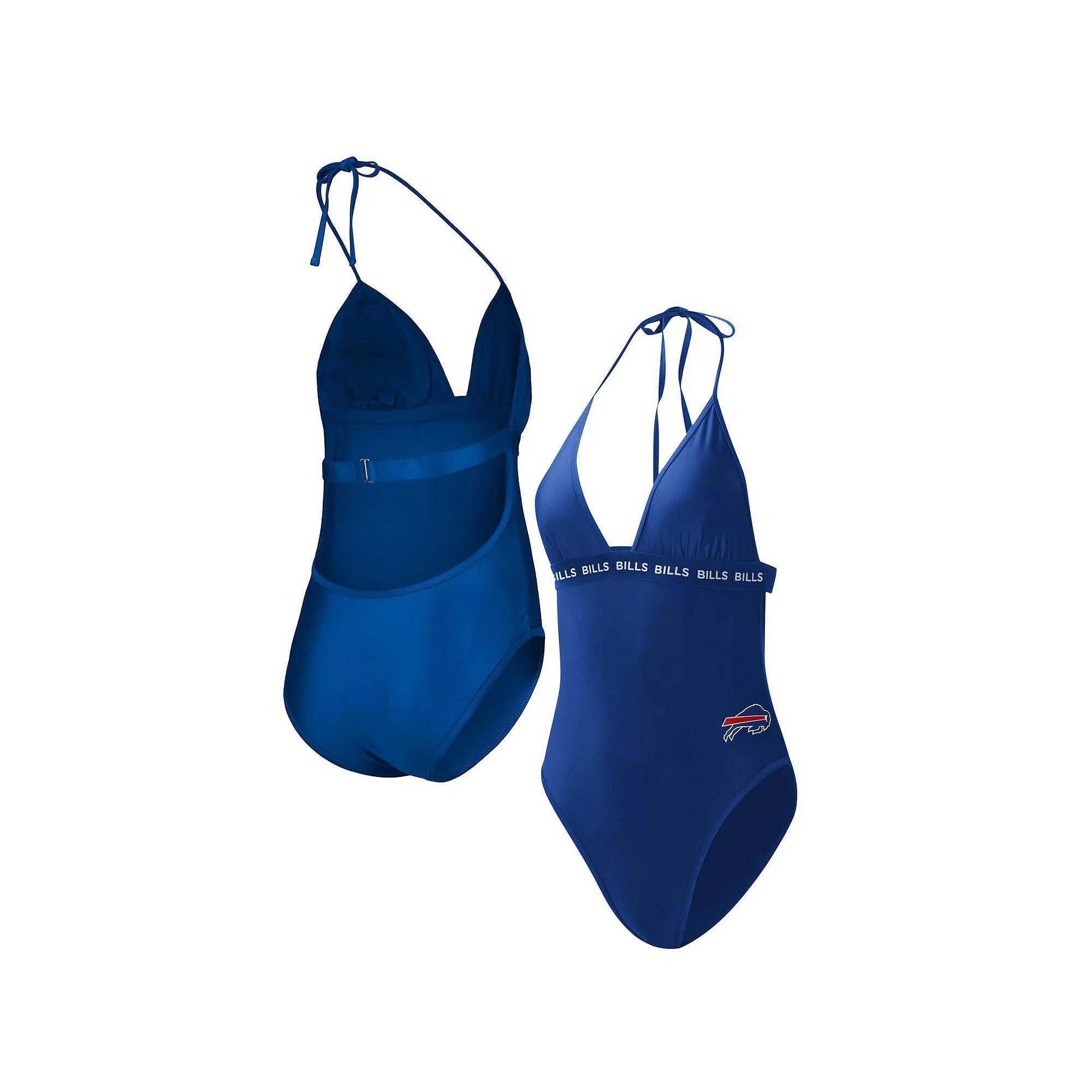 Women's G-III 4Her by Carl Banks Royal Buffalo Bills Full Count One-Piece Swimsuit,  Product Image