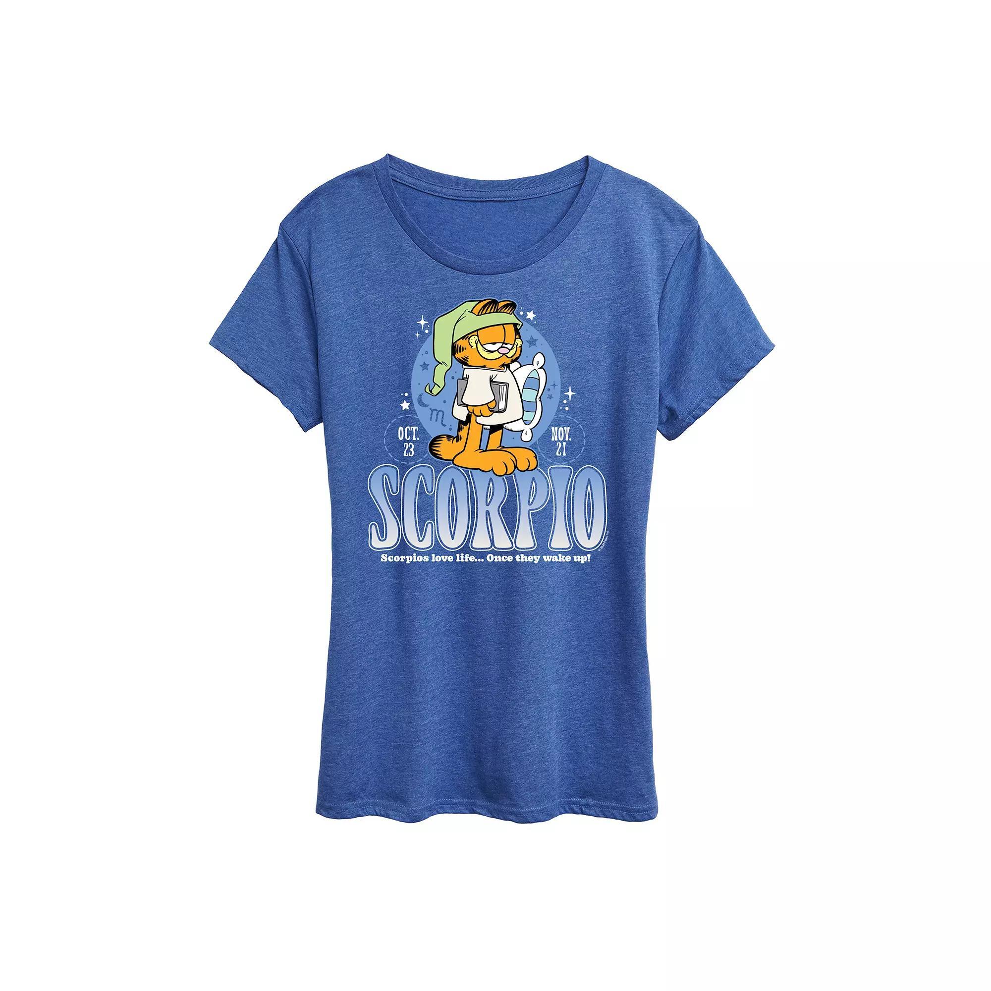 Plus Garfield Scorpio Graphic Tee, Women's,  Product Image