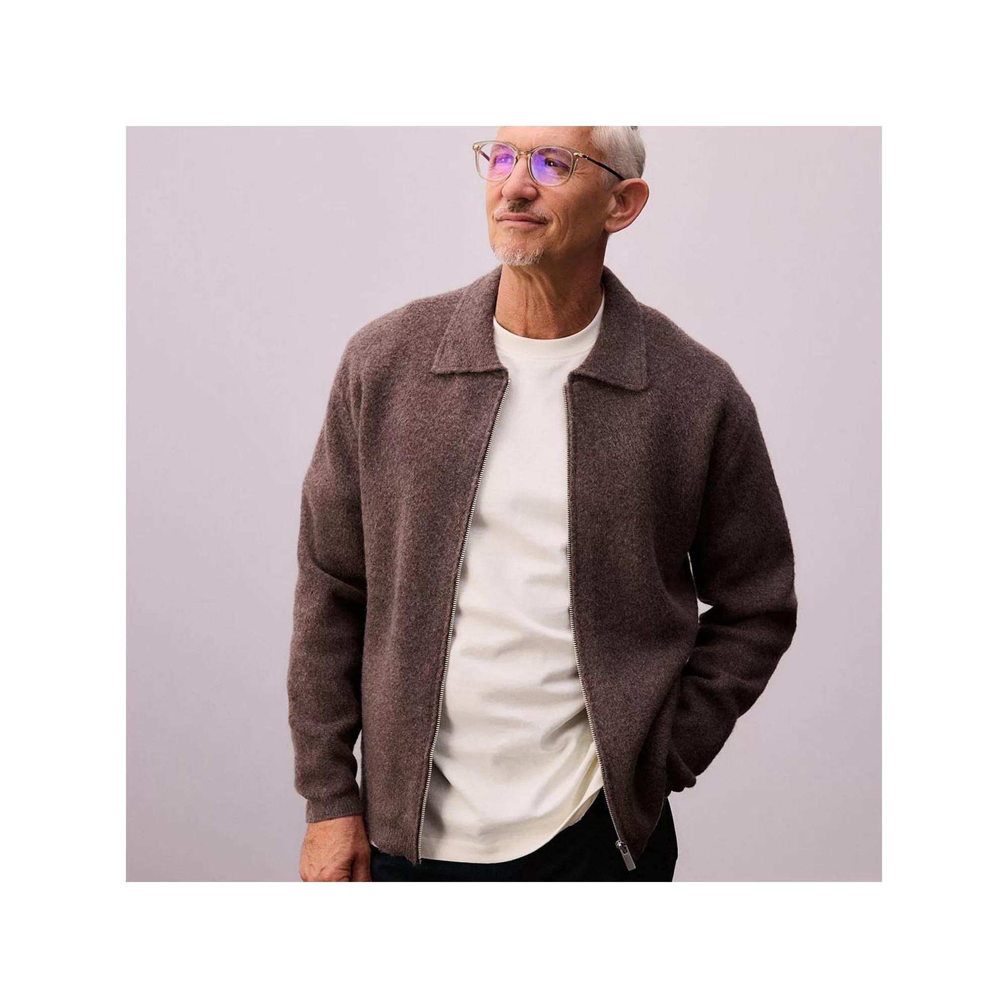 Men's NEXT Through Collar Sweater, Size: Medium, Blue Product Image