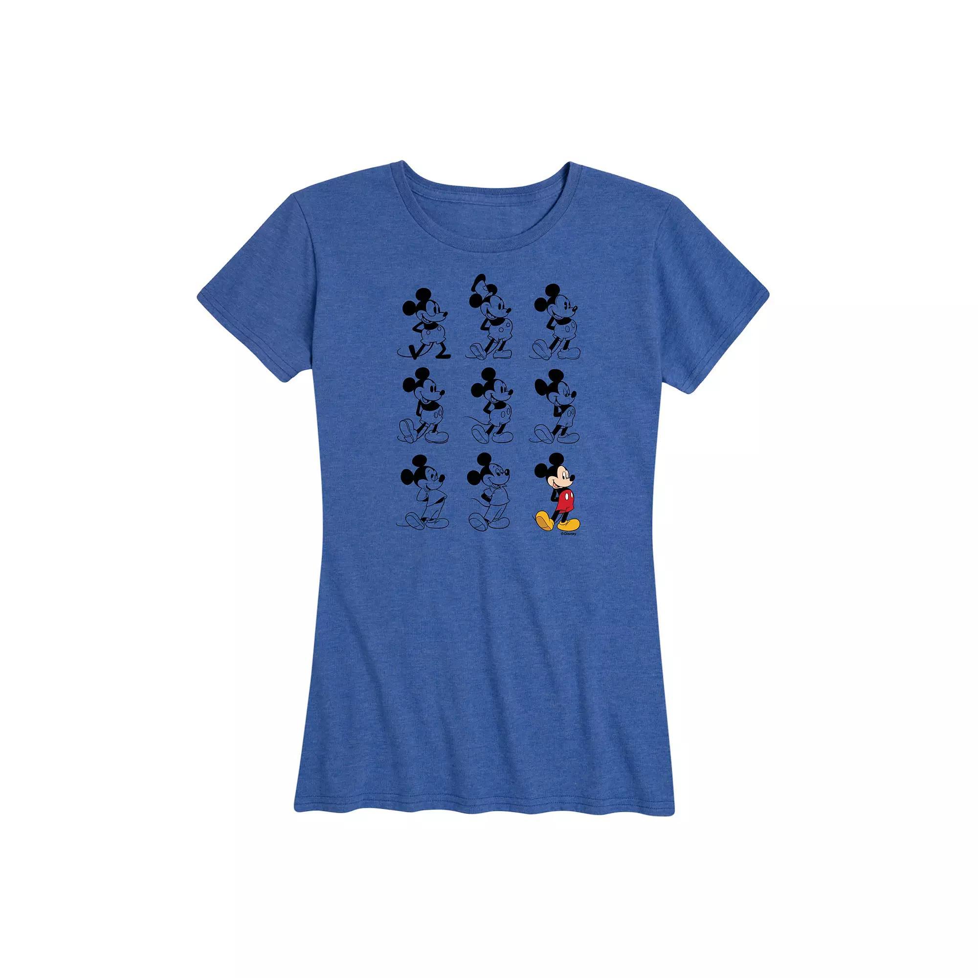 Disney's Mickey Mouse Women's Evolution Graphic Tee,  Product Image