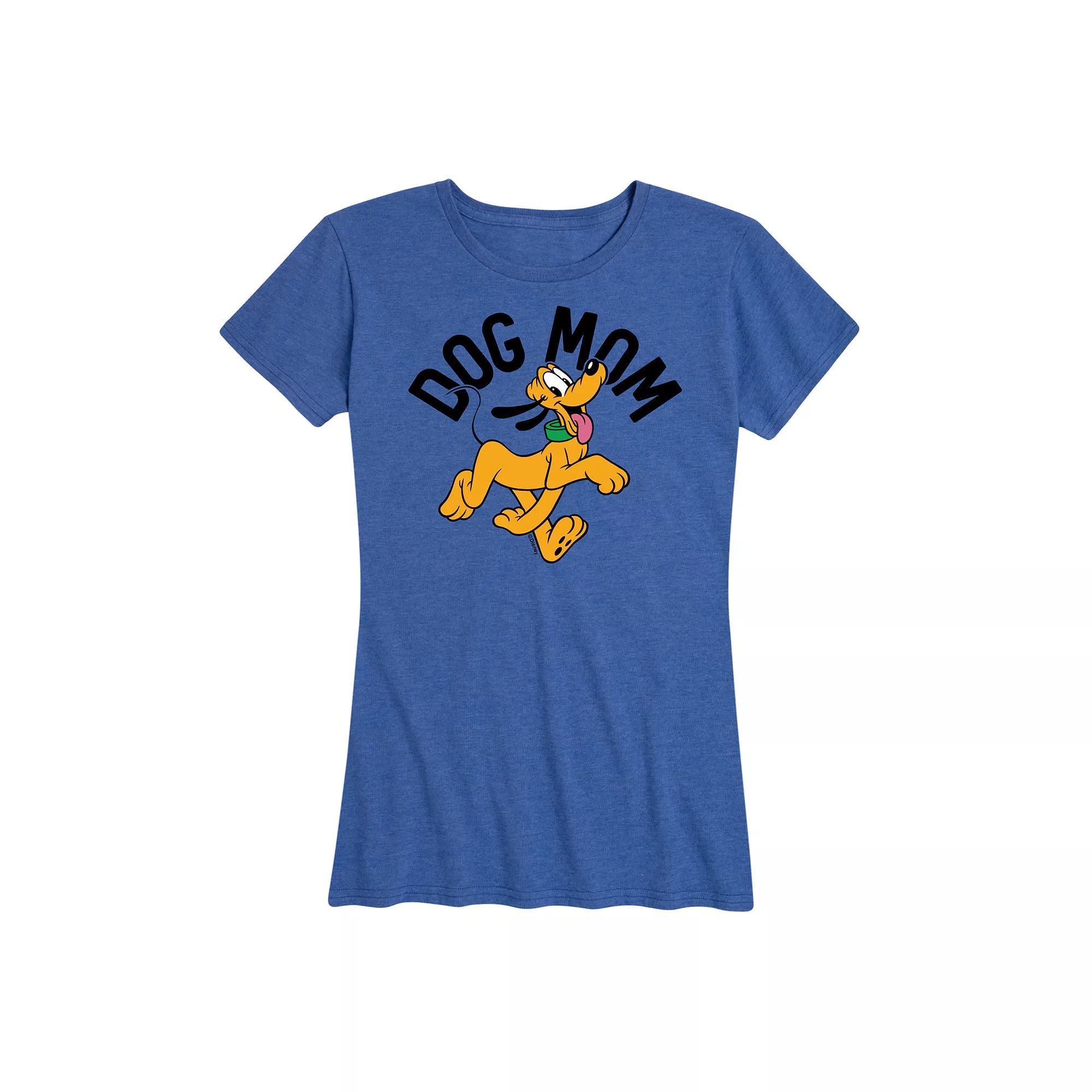 Disney's Pluto Women's Dog Mom Graphic Tee,  Product Image