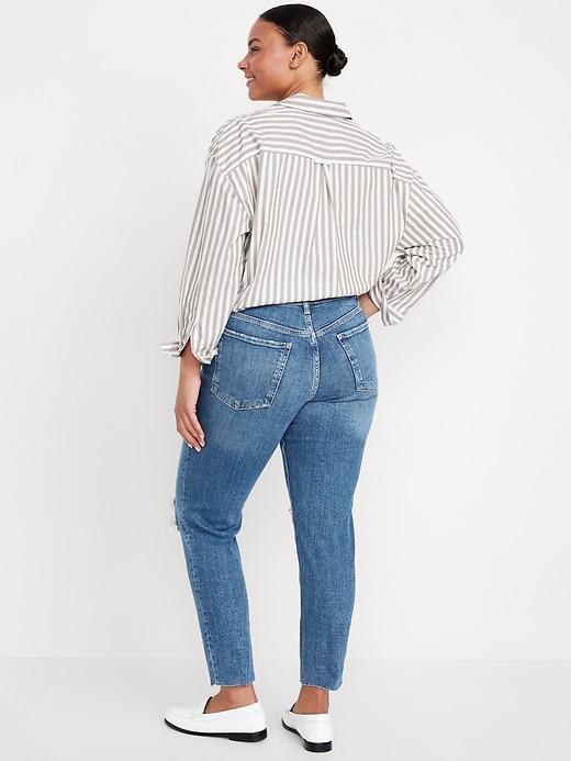 High-Waisted OG Straight Ankle Jeans Product Image