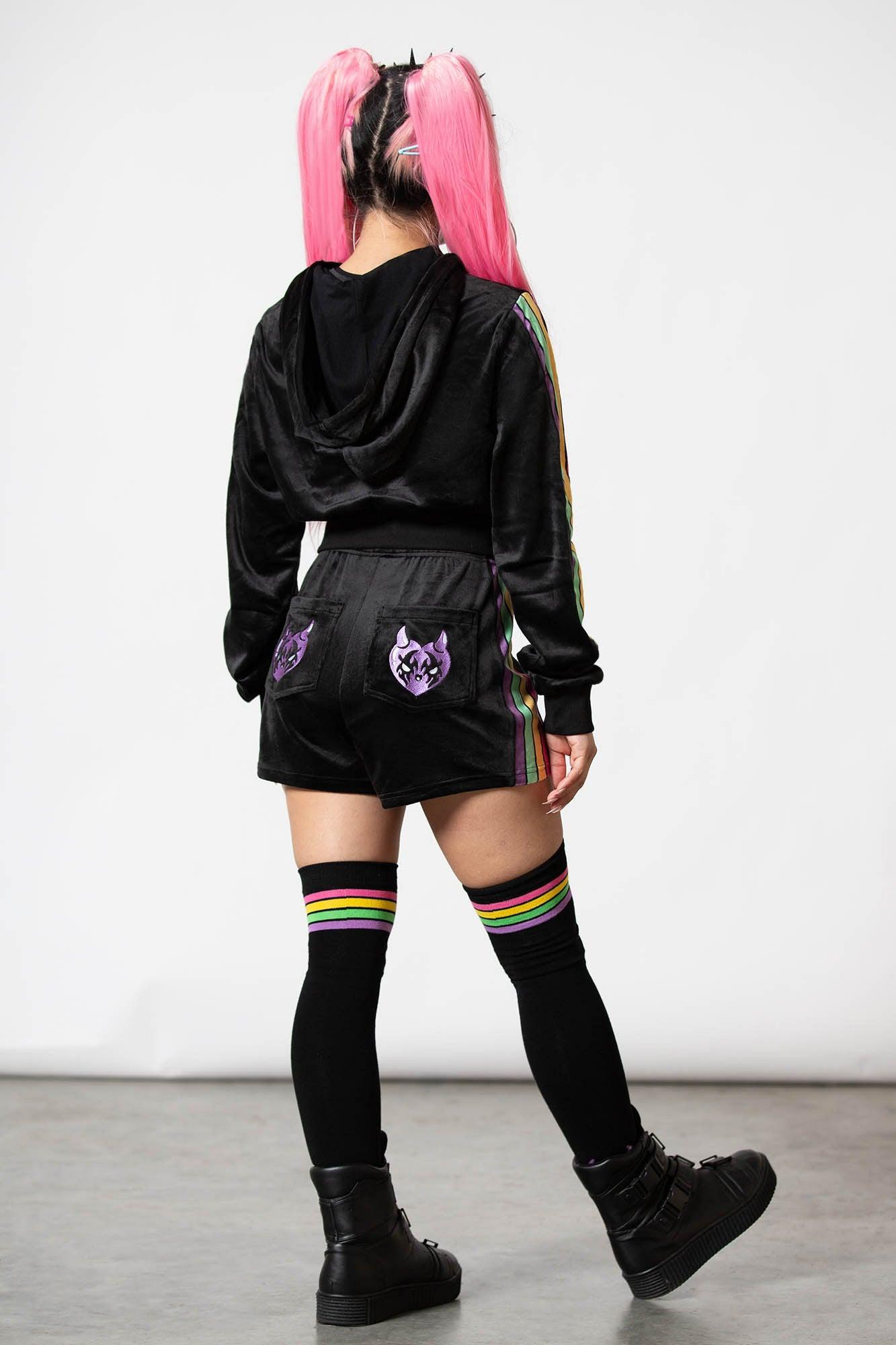 Coven Chill Velour Hoodie Female Product Image