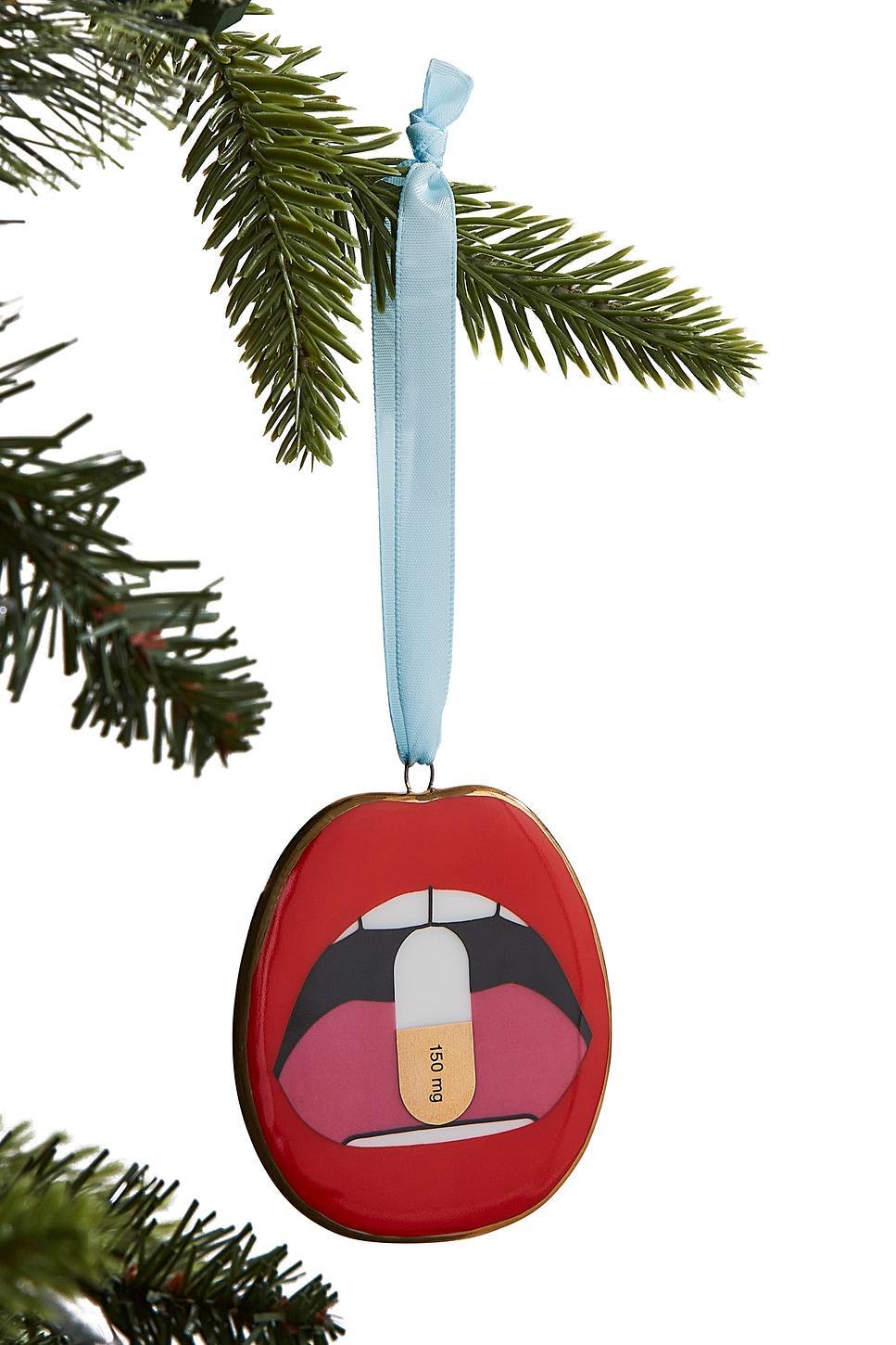 Happy Pill Ornament Jonathan Adler Product Image