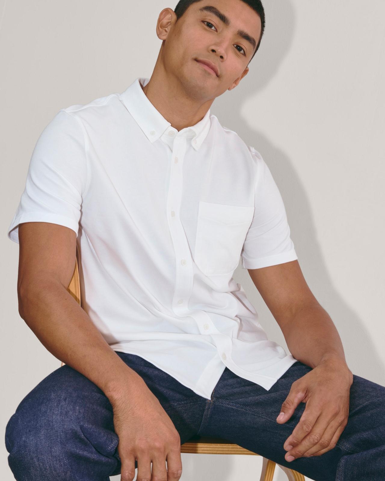 Mens Startup Short-Sleeve Shirt by Everlane Product Image