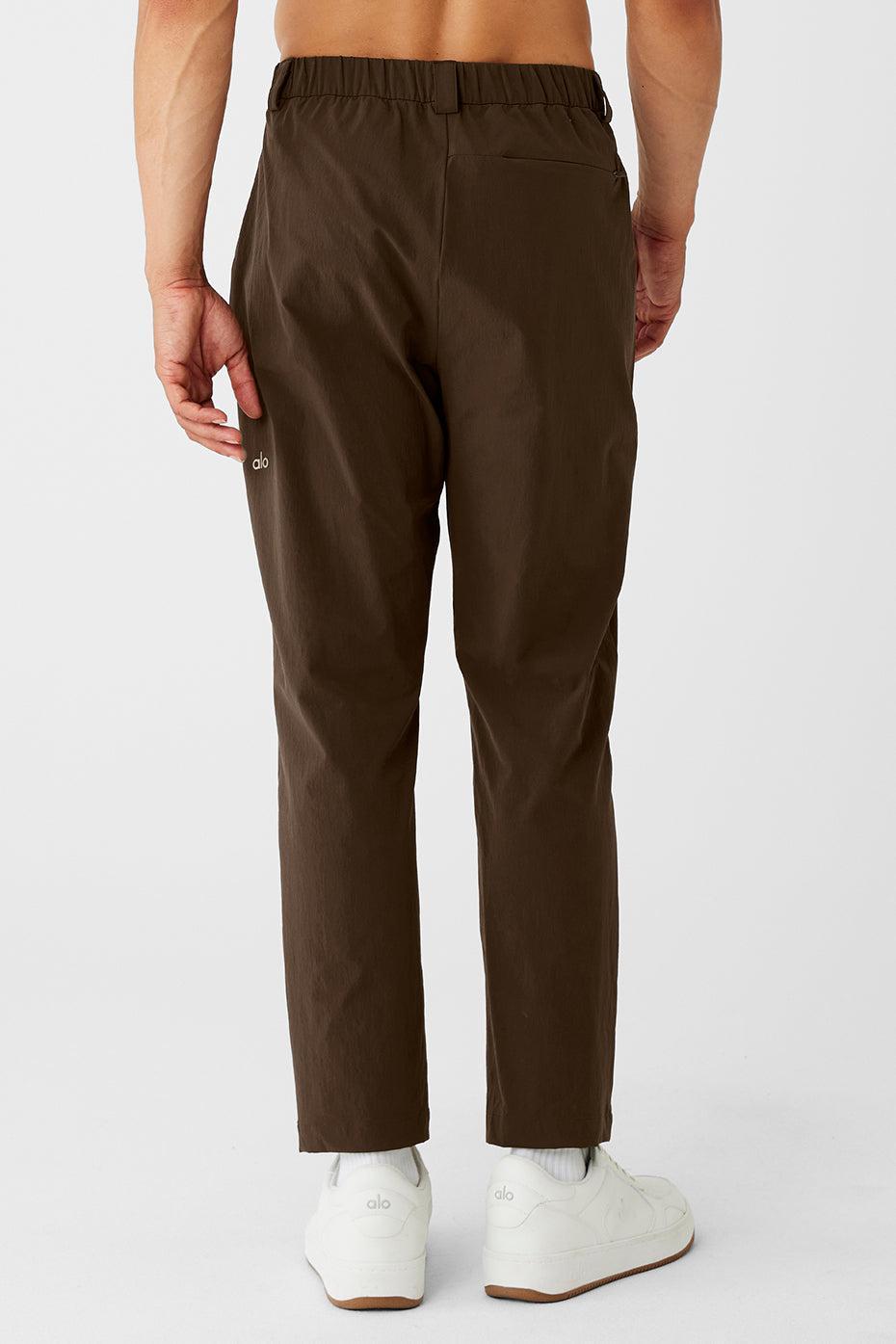 Co-Op Cropped Tech Trouser - Espresso Product Image