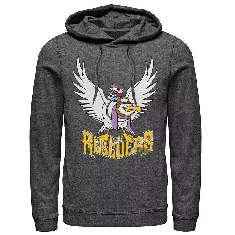 Disney's The Rescuers Orville Men's Ready For Flight Hoodie, Size: Small, Grey Heather Product Image