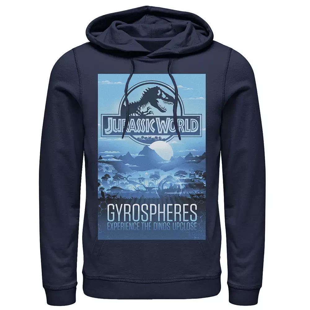 Men's Jurassic World Gyrospheres Tour Park Poster Graphic Pullover Hoodie,  Product Image