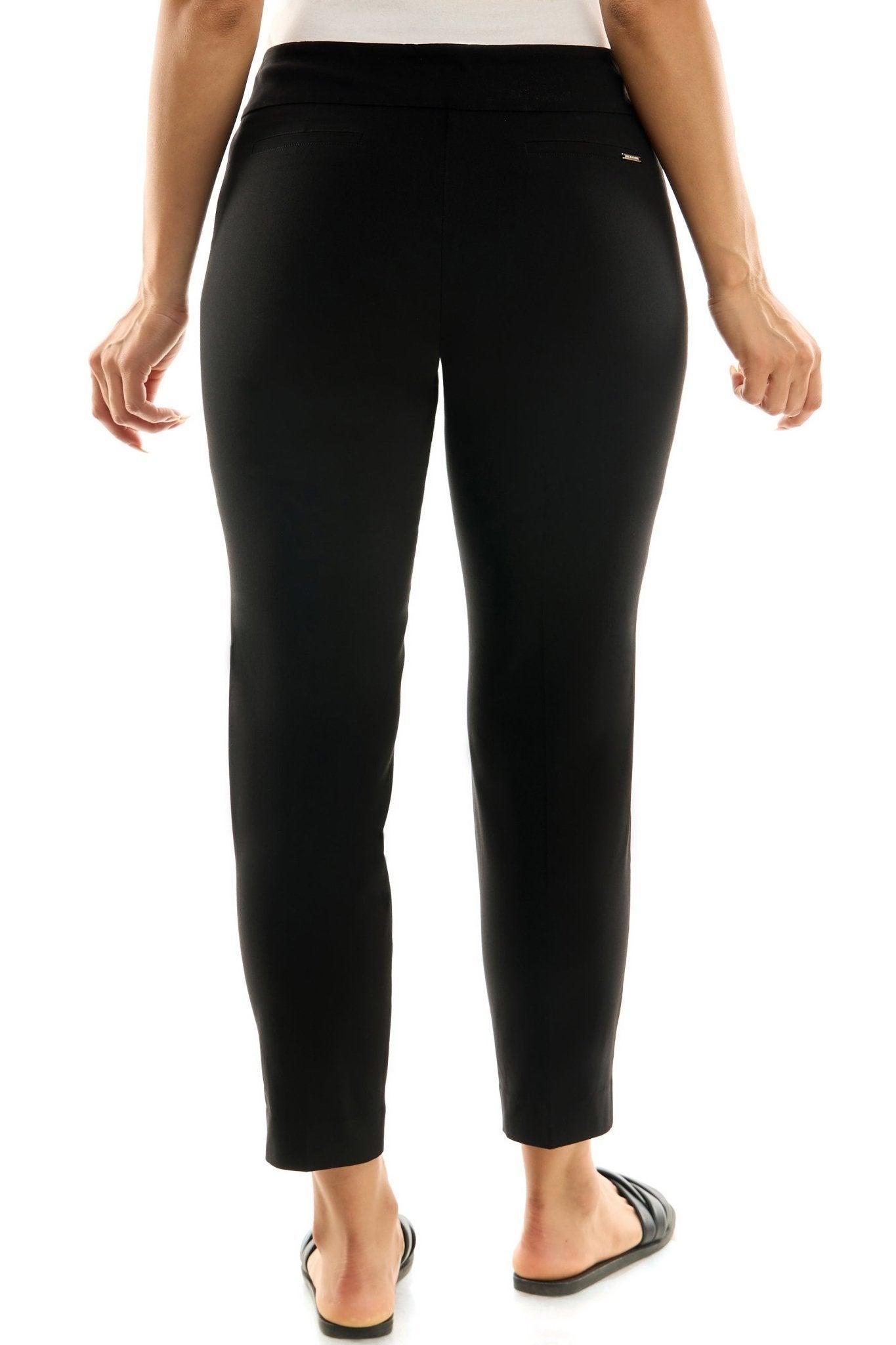 Pull-On Ankle Pant with Faux Back Pockets Product Image