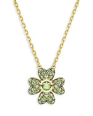 Swarovski Idyllia Crystal Clover Pendant Necklace, 14.96-17.72 Product Image