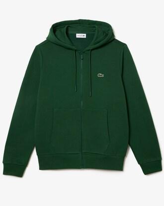 Men's Zip-Up Fleece Hoodie Product Image