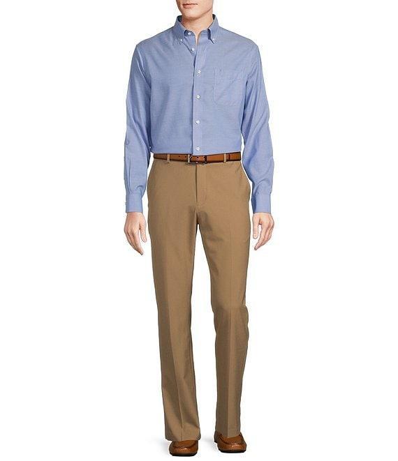 Daniel Cremieux Signature Label Non Iron Solid Oxford Long Sleeve Woven Shirt Product Image