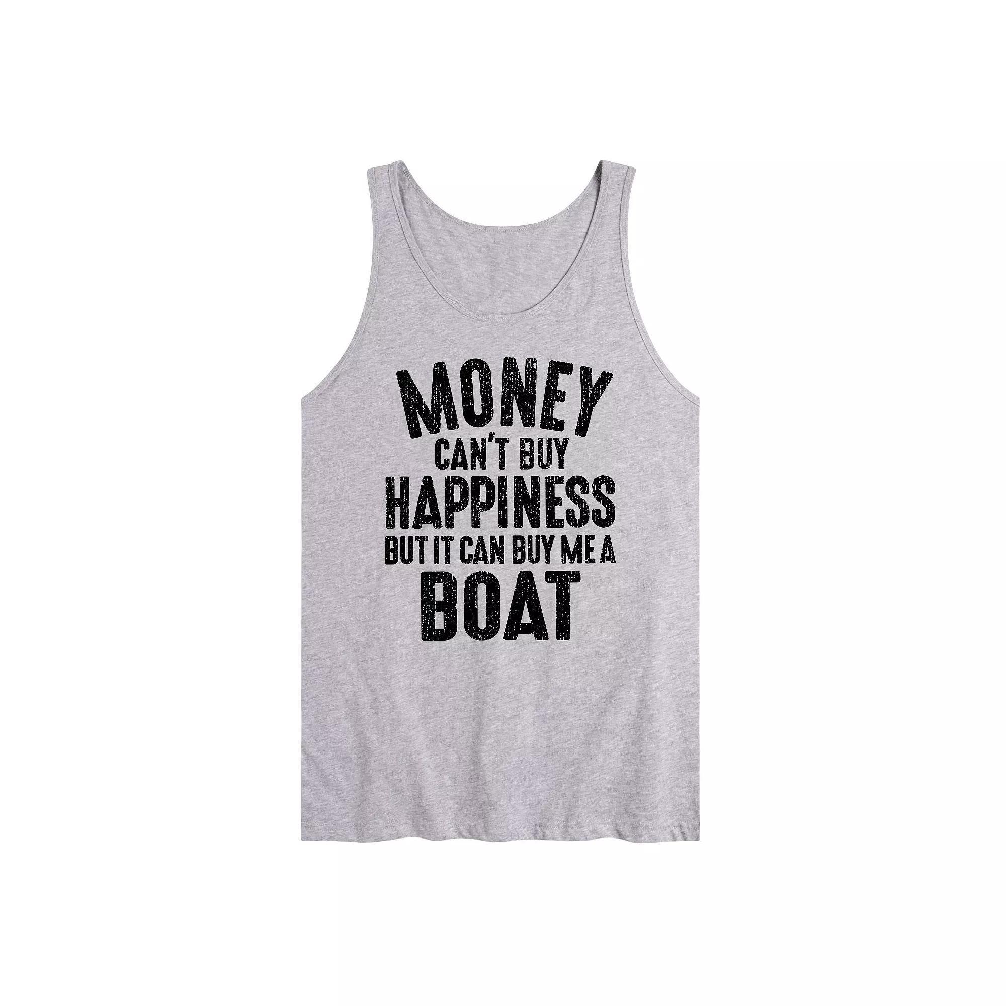 Men's Money Can't Buy Happiness Tank Top,  Product Image