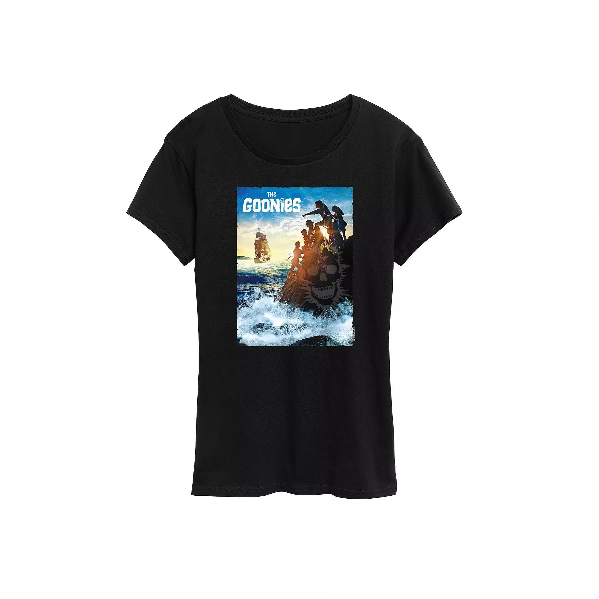 Women's The Goonies Sunset Rock Graphic Tee,  Product Image