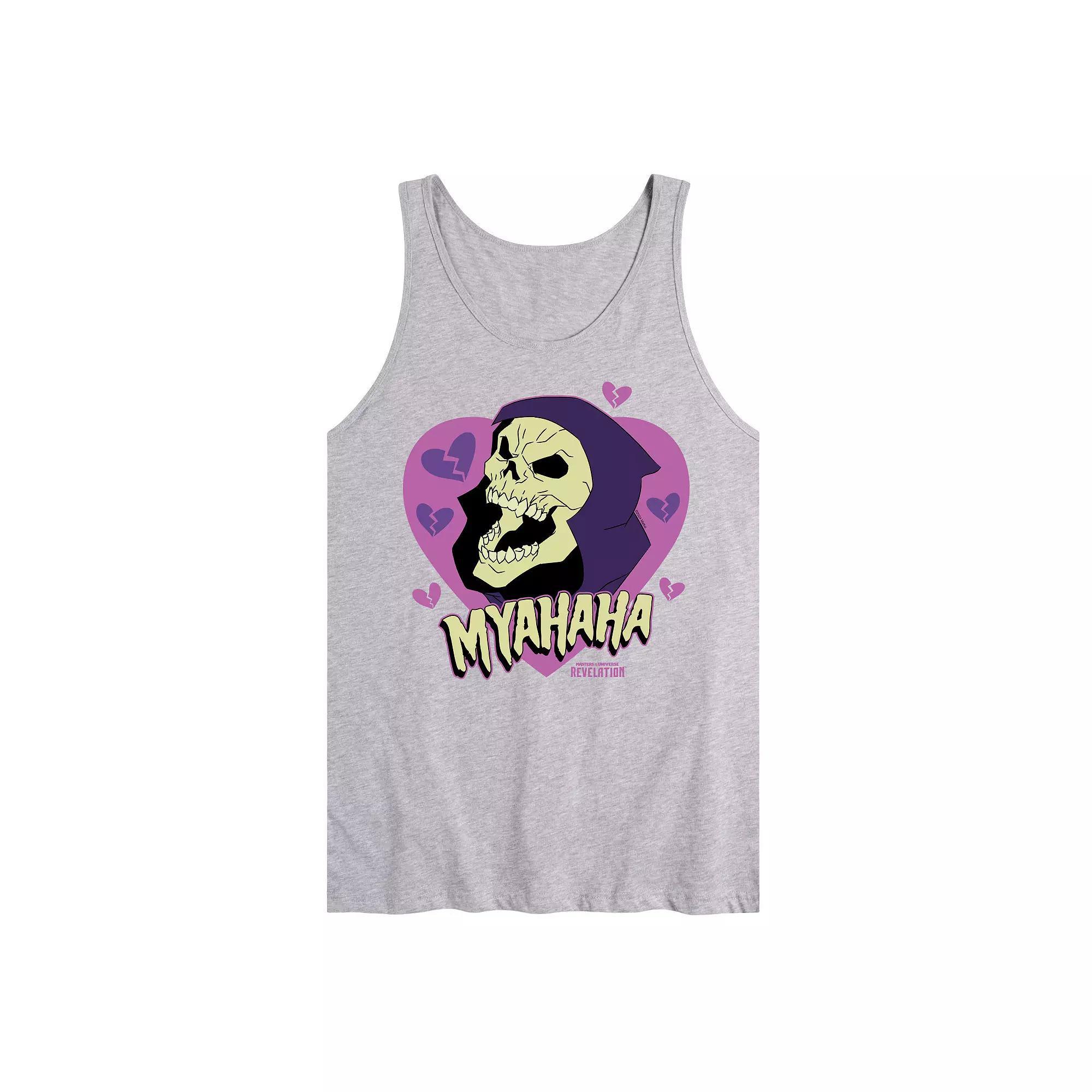 Men's Masters Of The Universe Skeletor Graphic Tank Top, Size: XXL, Grey Gray Product Image