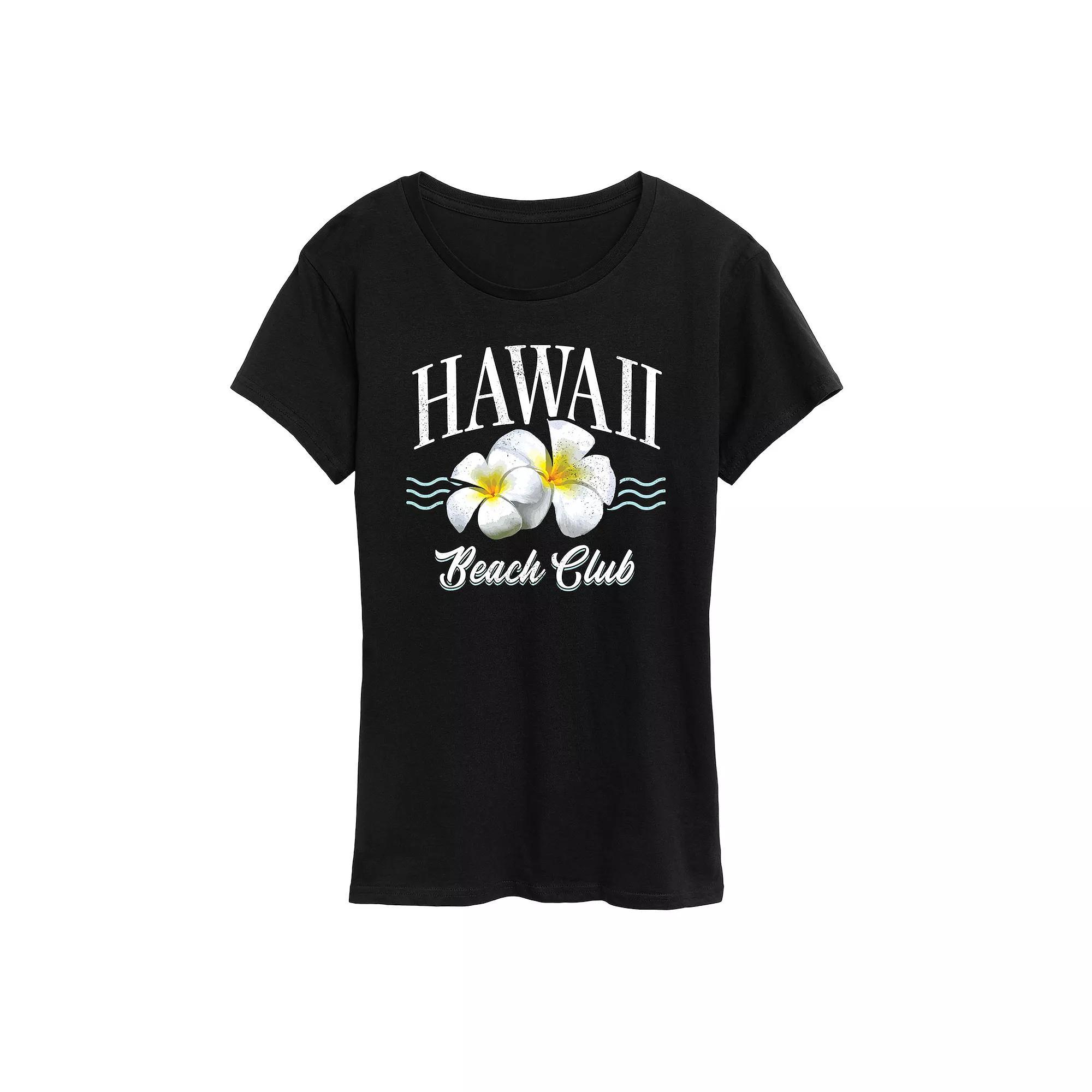 Women's Hawaii Beach Club Graphic Tee,  Product Image