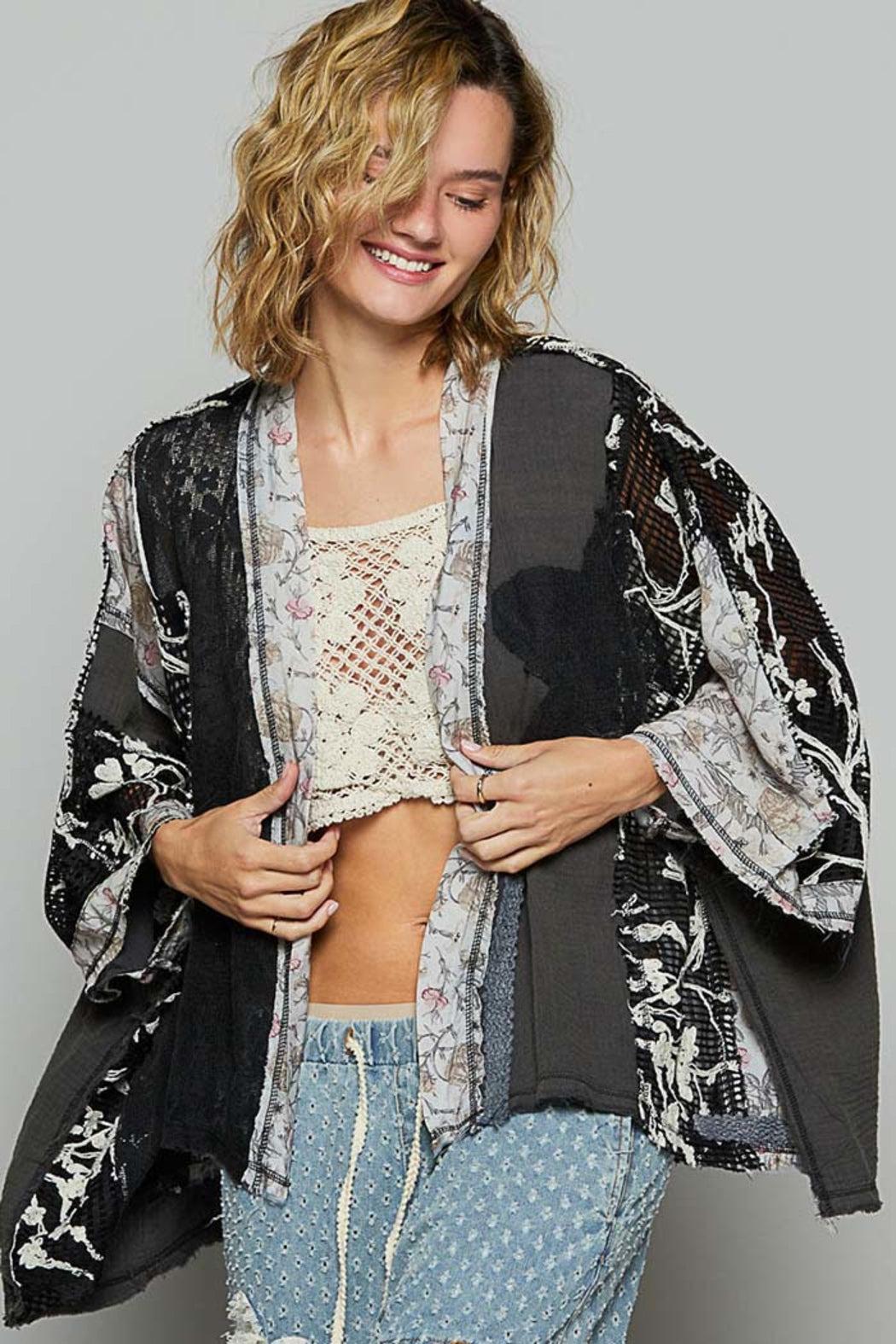 Oversized Open Cardigan Product Image