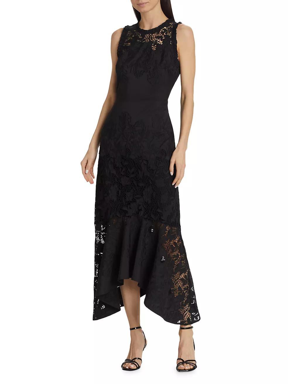 Iris Embroidered Midi-Dress Product Image