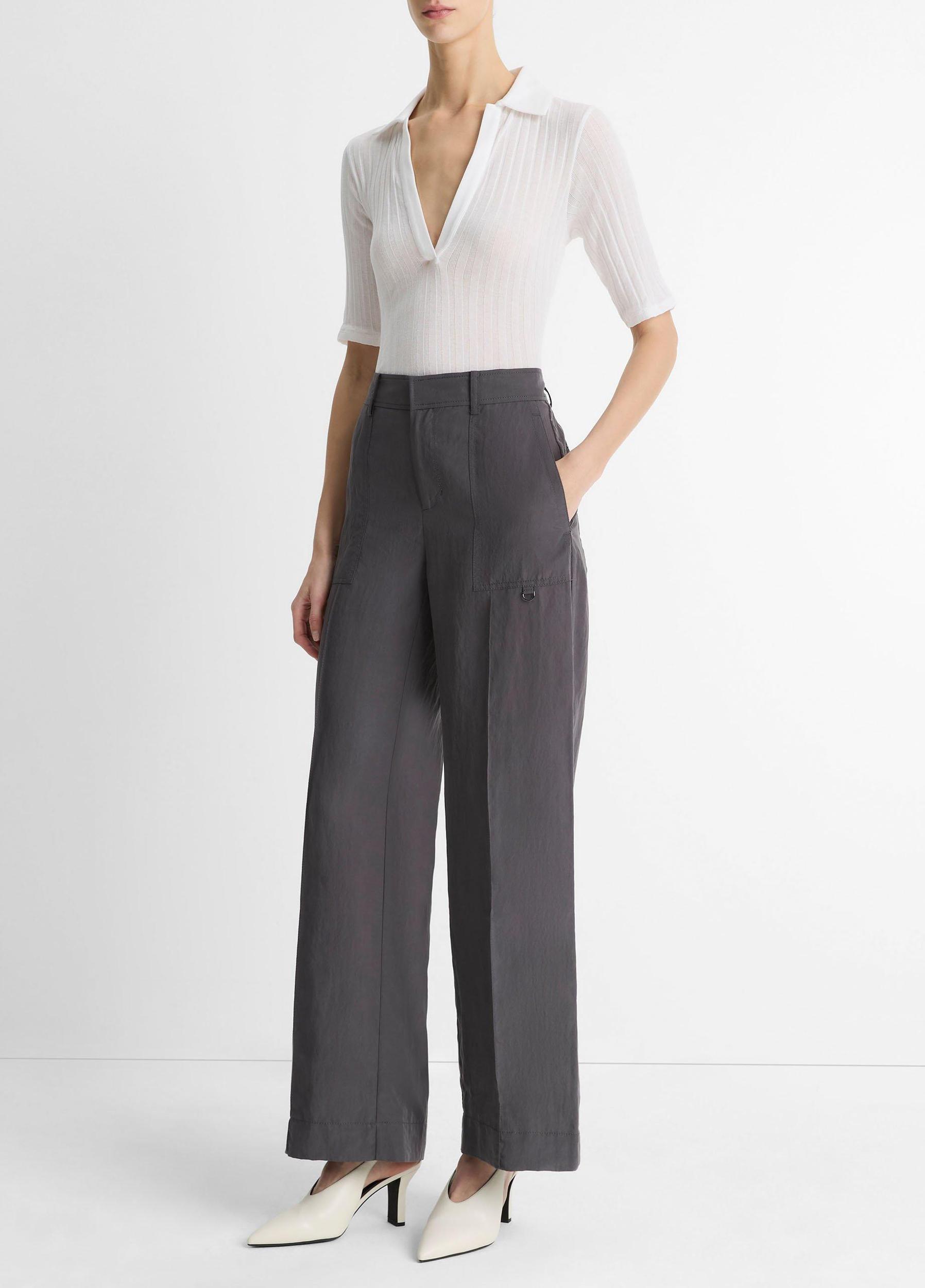 Wide-Leg Utility Pant Product Image