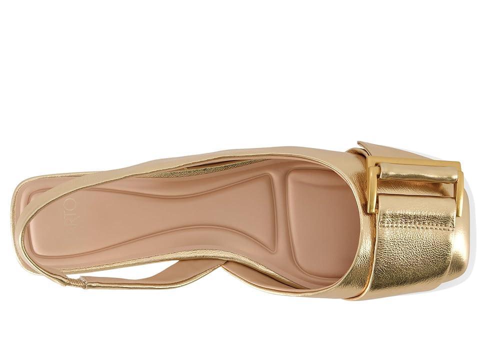 Sarto by Franco Sarto Tracy Leather Slingback Flats Product Image