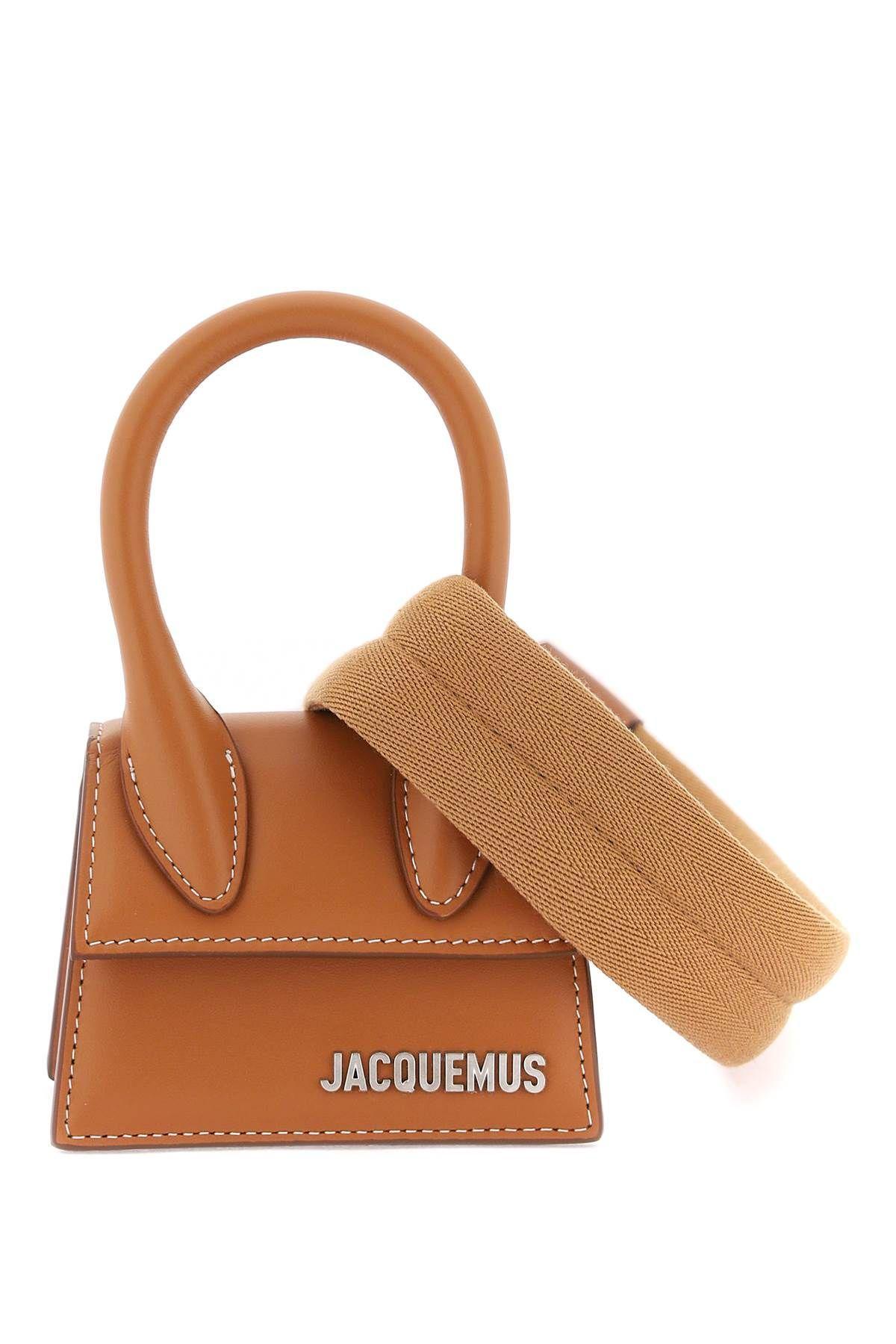 JACQUEMUS Men's 'le Chiquito' Mini Bag In Marrone Product Image