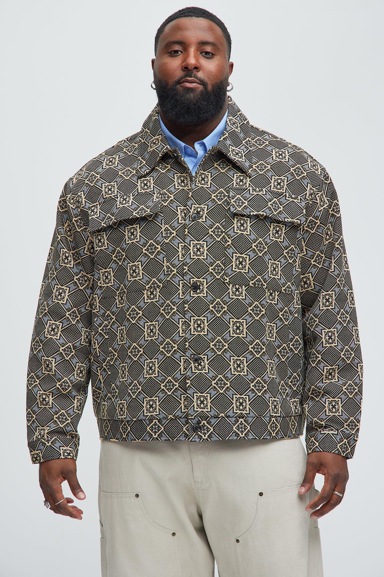 Slippin Away Tapestry Zip Jacket - Multi Color Product Image