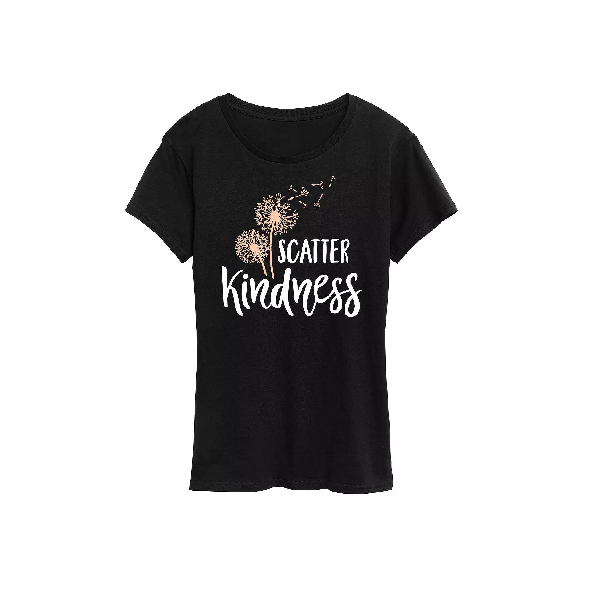 Women's Scatter Kindness Graphic Tee,  Product Image